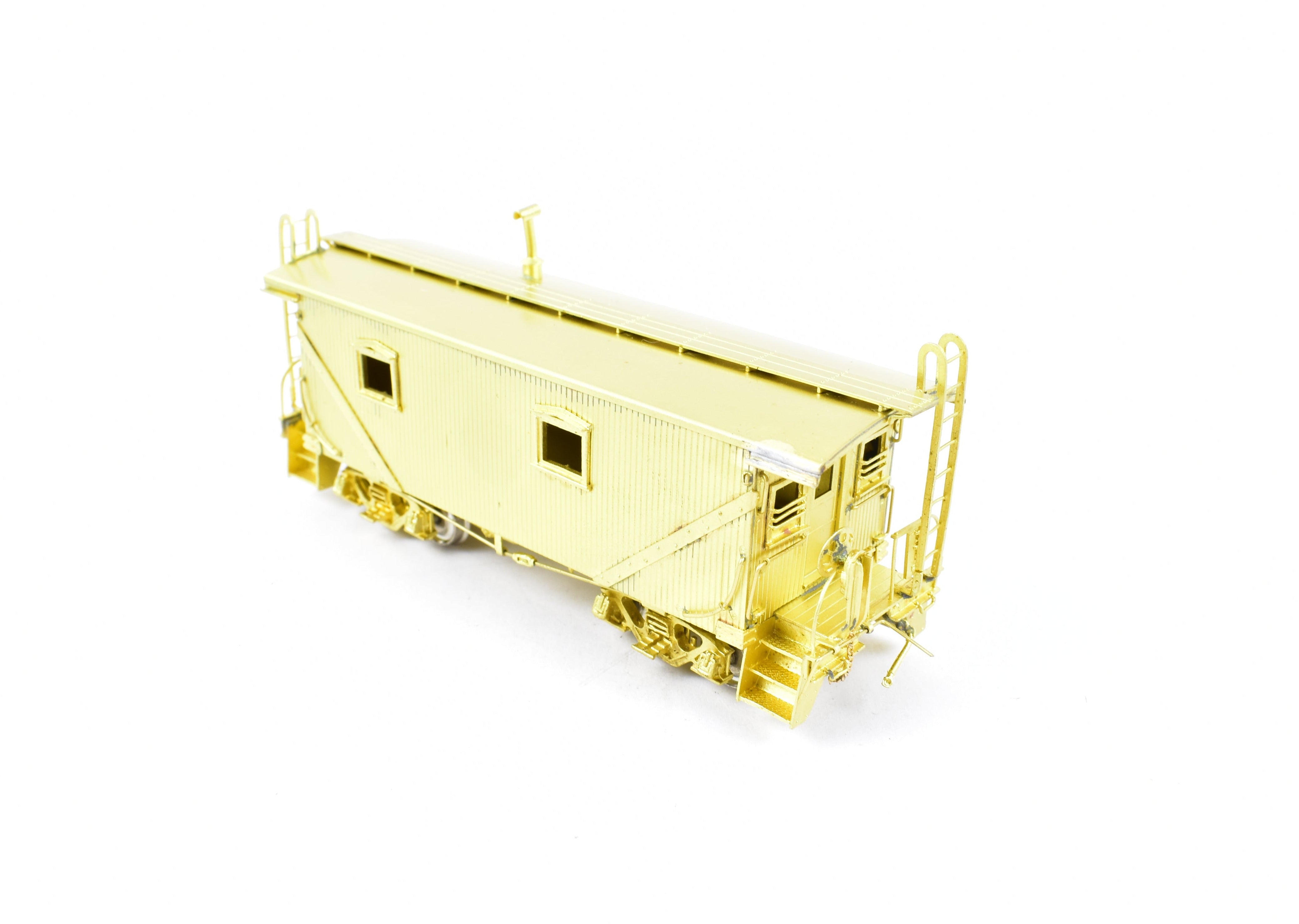 HO Scale Brass OMI - Overland Models, Inc. Delaware & Hudson (D&H) Wood Sheath Transfer Caboose without Cupola Model Train