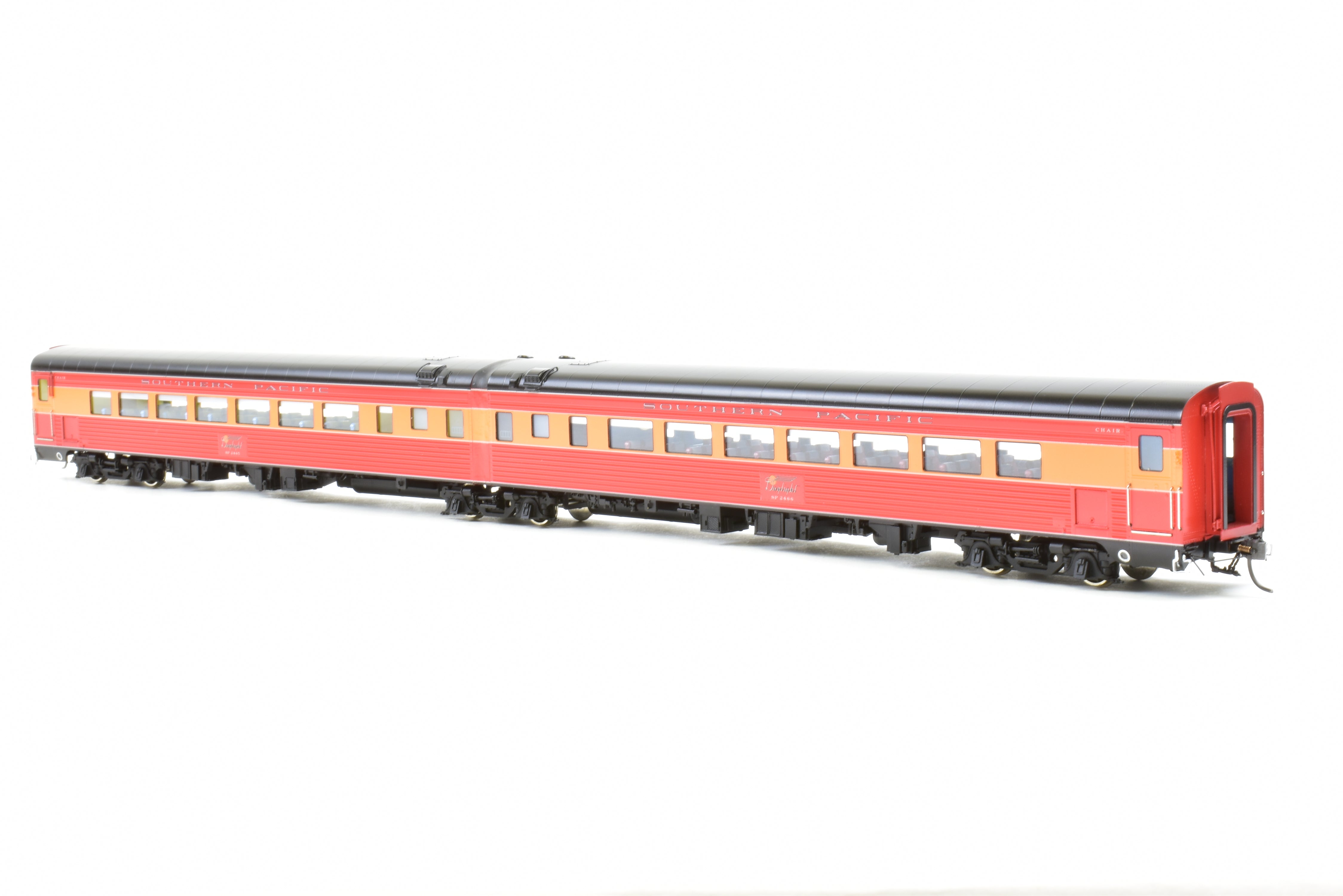 HO Scale Brass Model Train CIL - Challenger Imports Southern Pacific 1955 Morning Daylight 10 - Car Set FP Collection