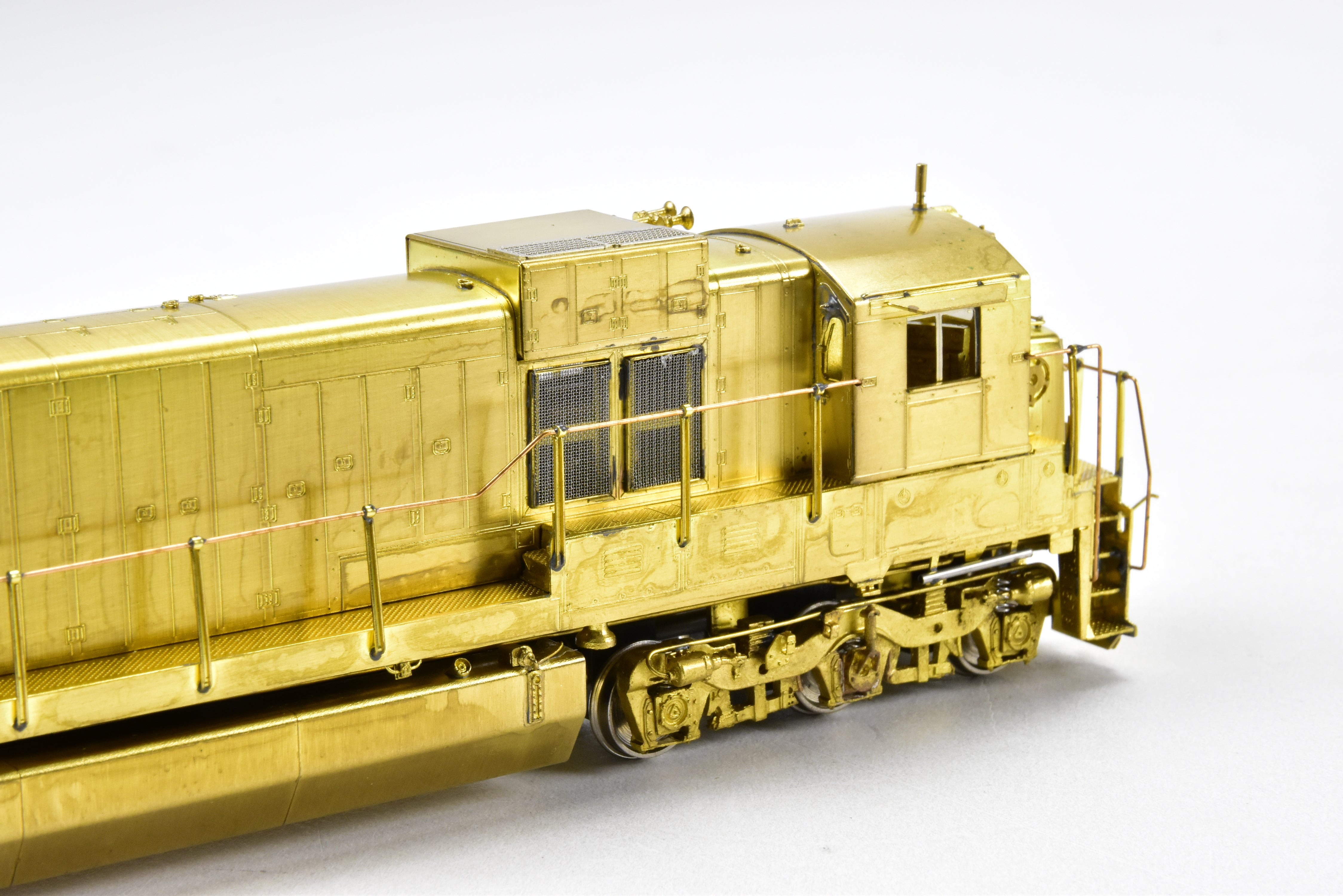 HO Scale Brass Model Train - Overland Models Inc. GE C36-7 Locomotives Representing Missouri Pacific and Norfolk & Western Railroads