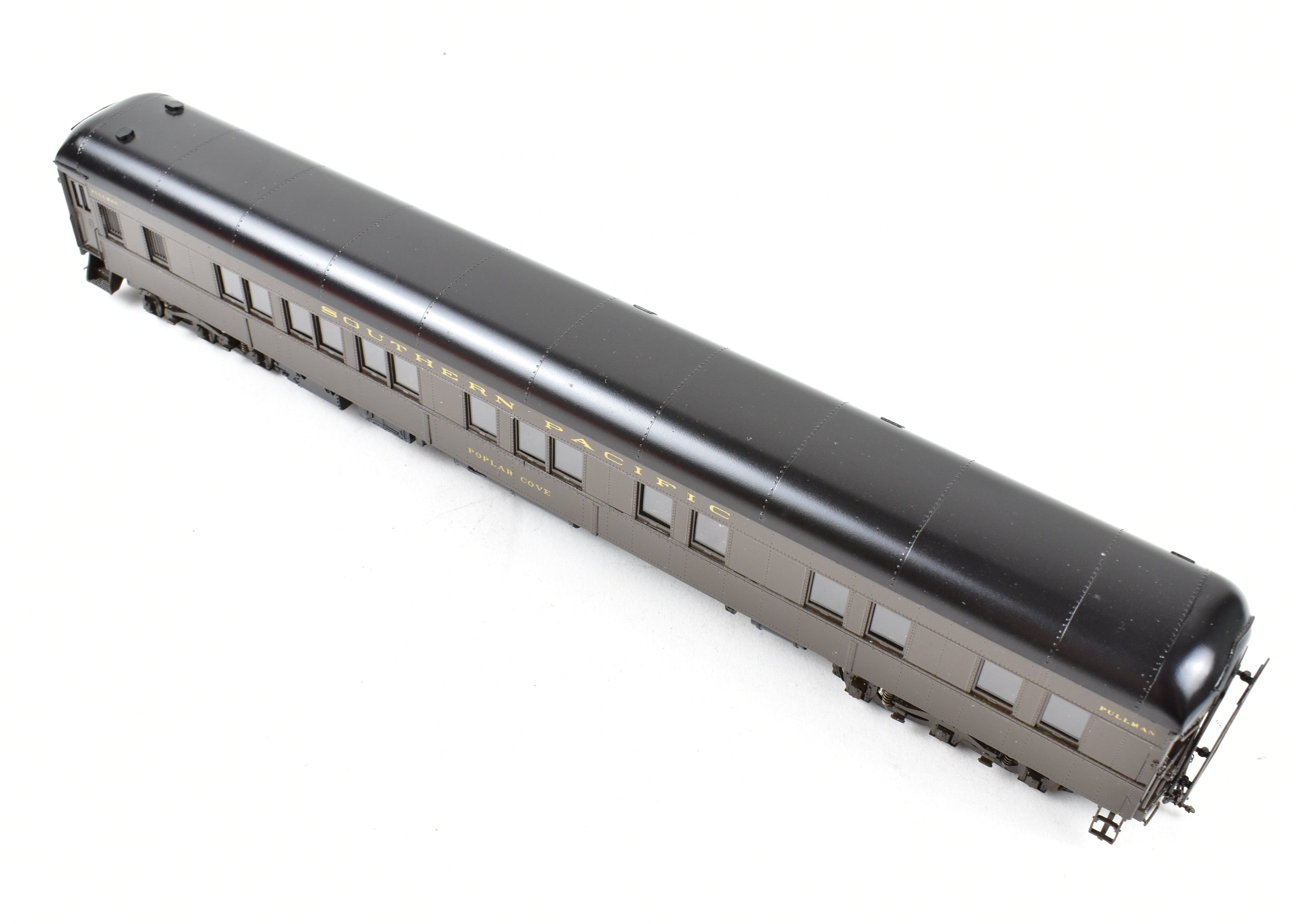 HO Scale Brass Model Train - Precision Scale Co. Pullman/Southern Pacific 80-Foot Sleeper 6-6 Plan 4060 FP Named Poplar Cove