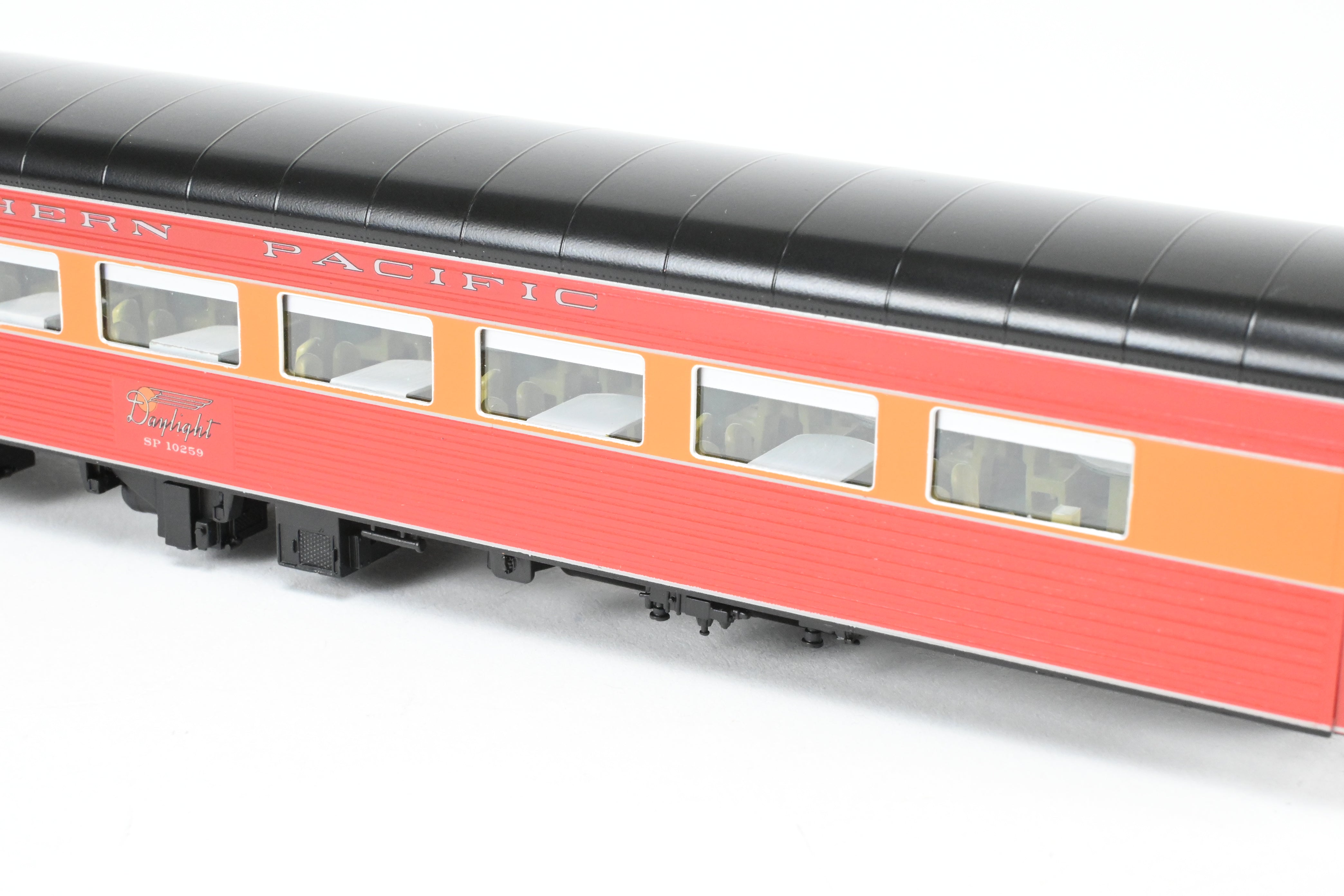 HO Scale Brass CON CIL - Challenger Imports Model Train Set - Southern Pacific 1955 Morning Daylight 10 - Car Full Train Set FP