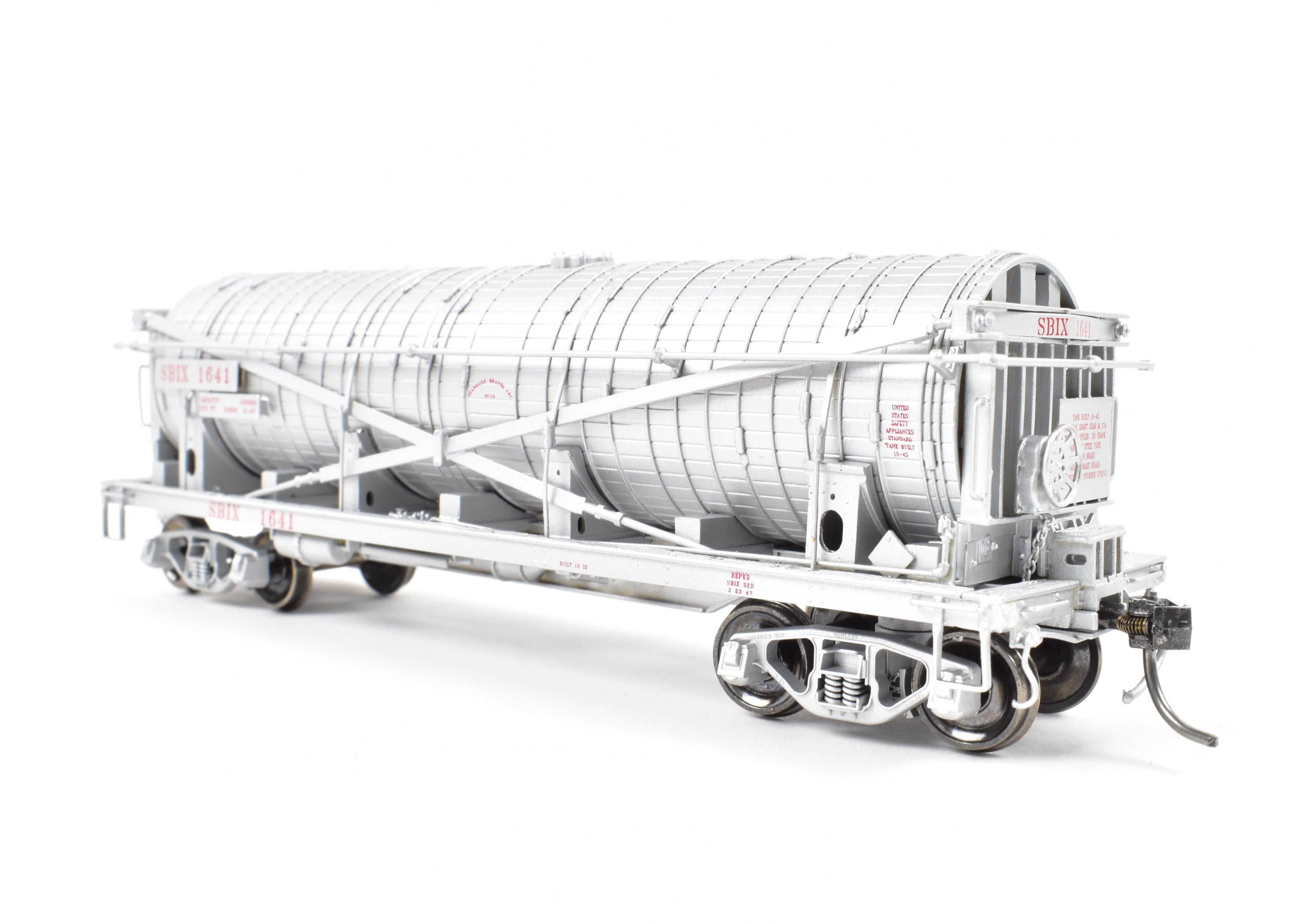 High - Quality HO Scale New Brass Model Train for North Bank Line, Standard Brand Vinegar Car with SBIX 1641 Specification