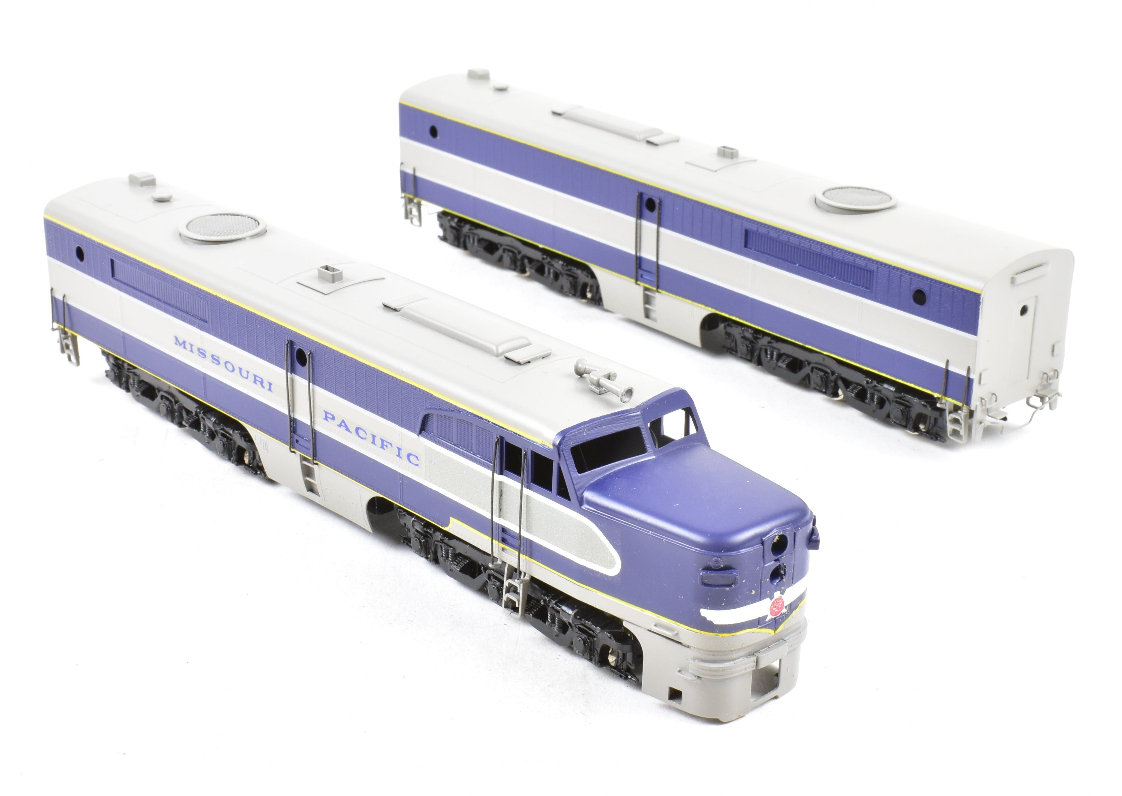 HO Scale Brass Westside Model Co. Missouri Pacific ALCO PA1/PB1 Locomotive Set with Factory Painting