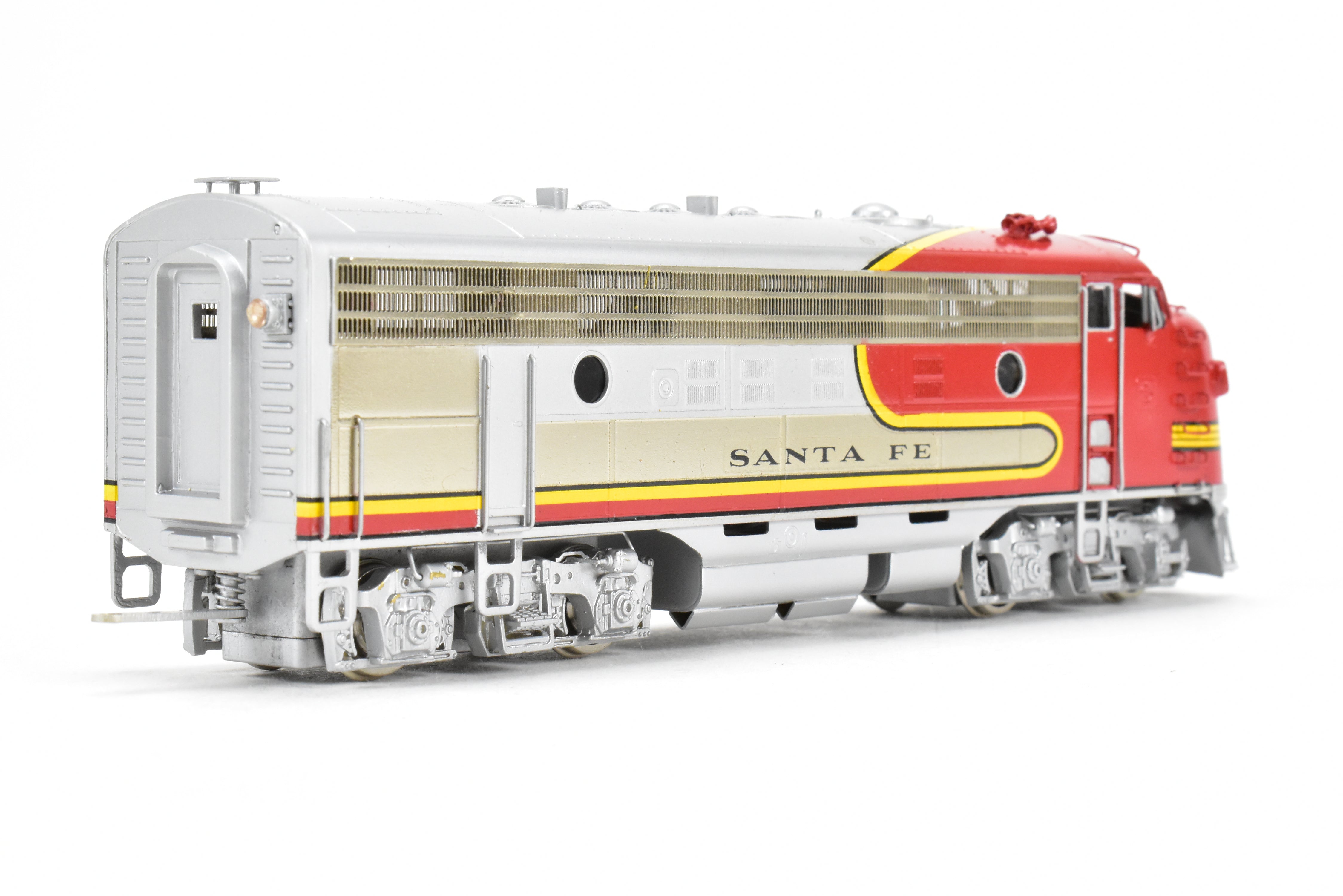 HO Brass Oriental Limited ATSF Santa Fe EMD F3A 1500 HP Phase IV Warbonnet #337 Pro-Painted