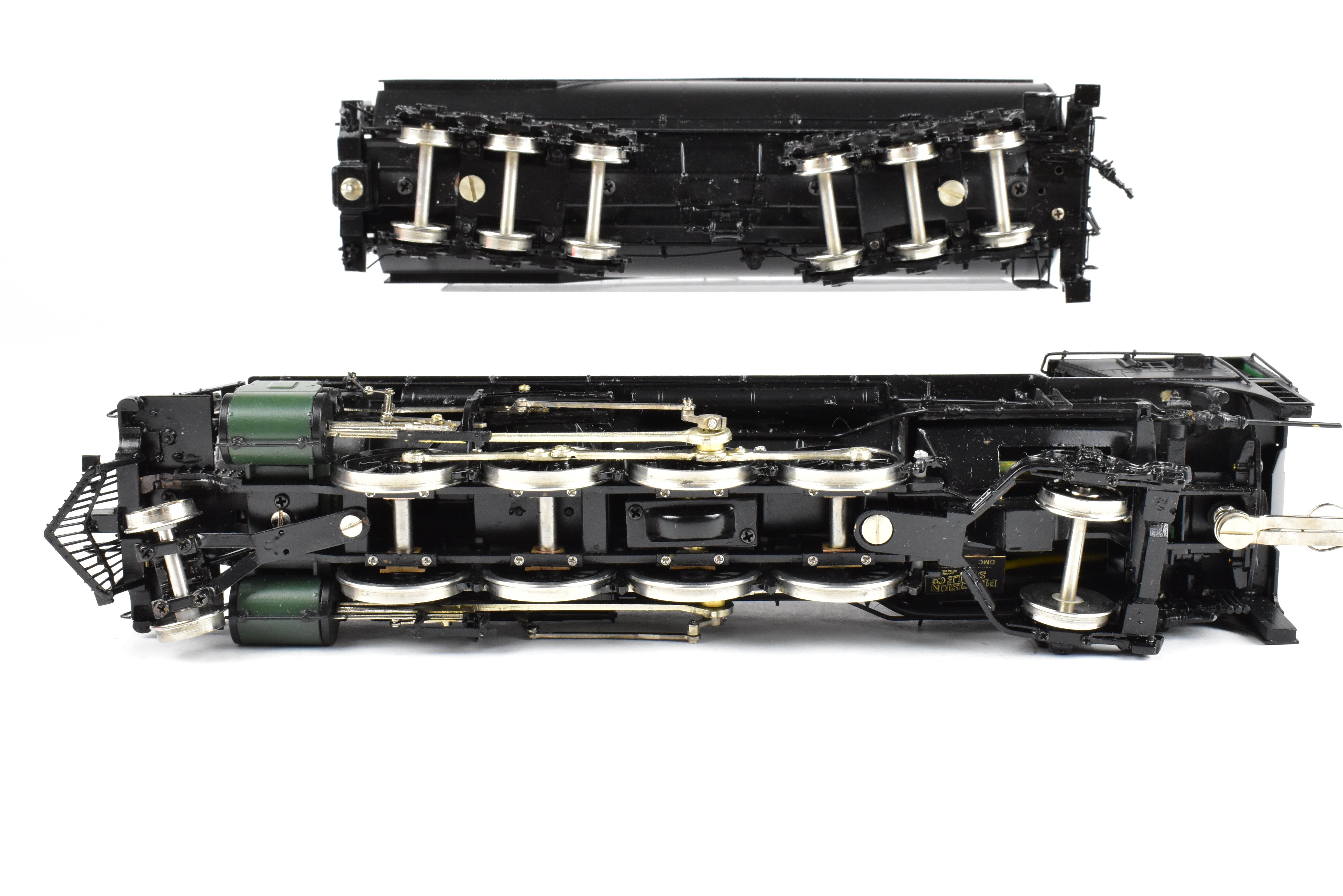 HO Scale Brass Model Train - Precision Scale Co. (PSC) Great Northern Class O - 7 with Vestibule Cab 2 - 8 - 2 Freight Locomotive