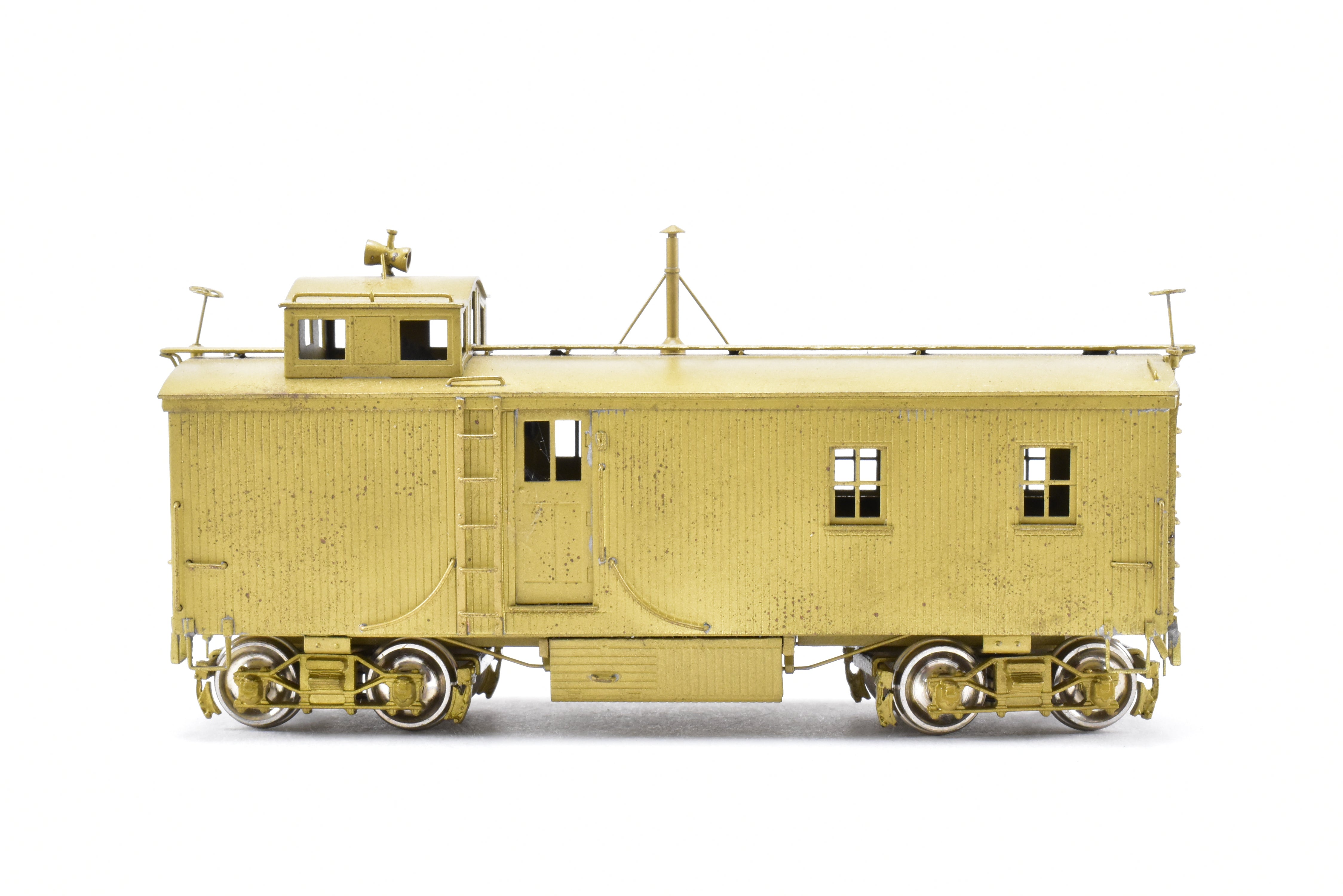 HO Scale Brass Colorado Midland Wood Side-Door Caboose #402 - 414 by Overland Models, Inc. (OMI)