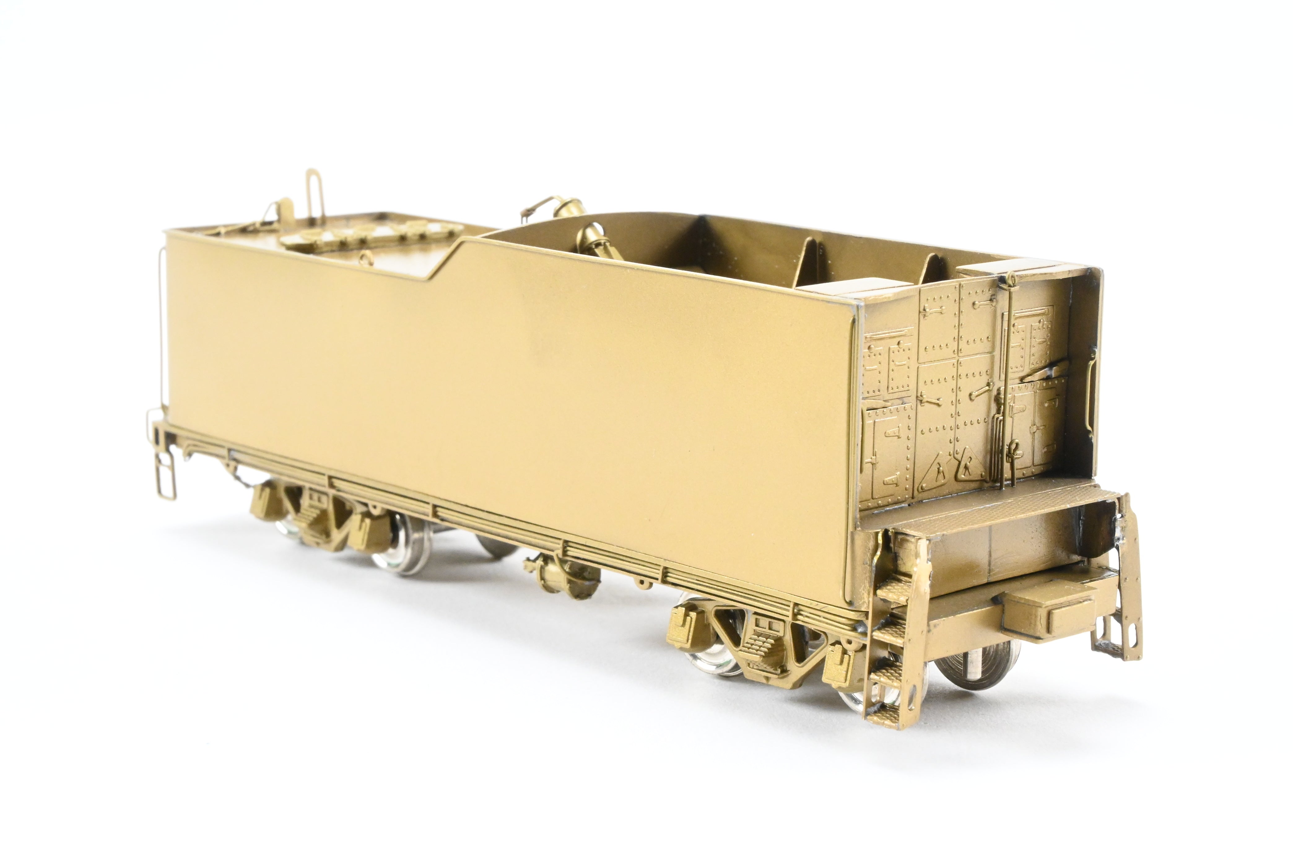 HO Scale Brass Model Train - Overland Models SLSF - Frisco 4300 4-8-2 Mountain Locomotive with Sagami Replacement Can Motor