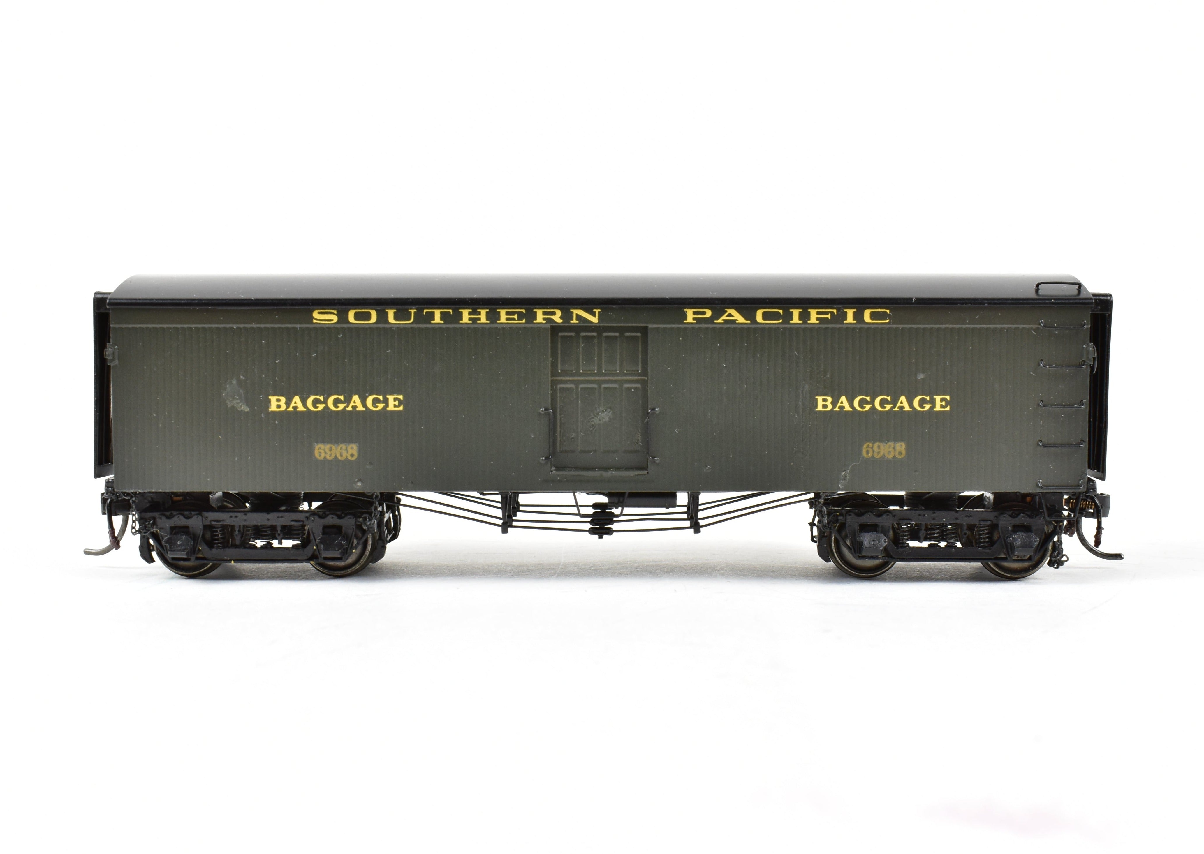 HO Scale Brass Southern Pacific Silk and Tea Car FP No. 6968 by Beaver Creek