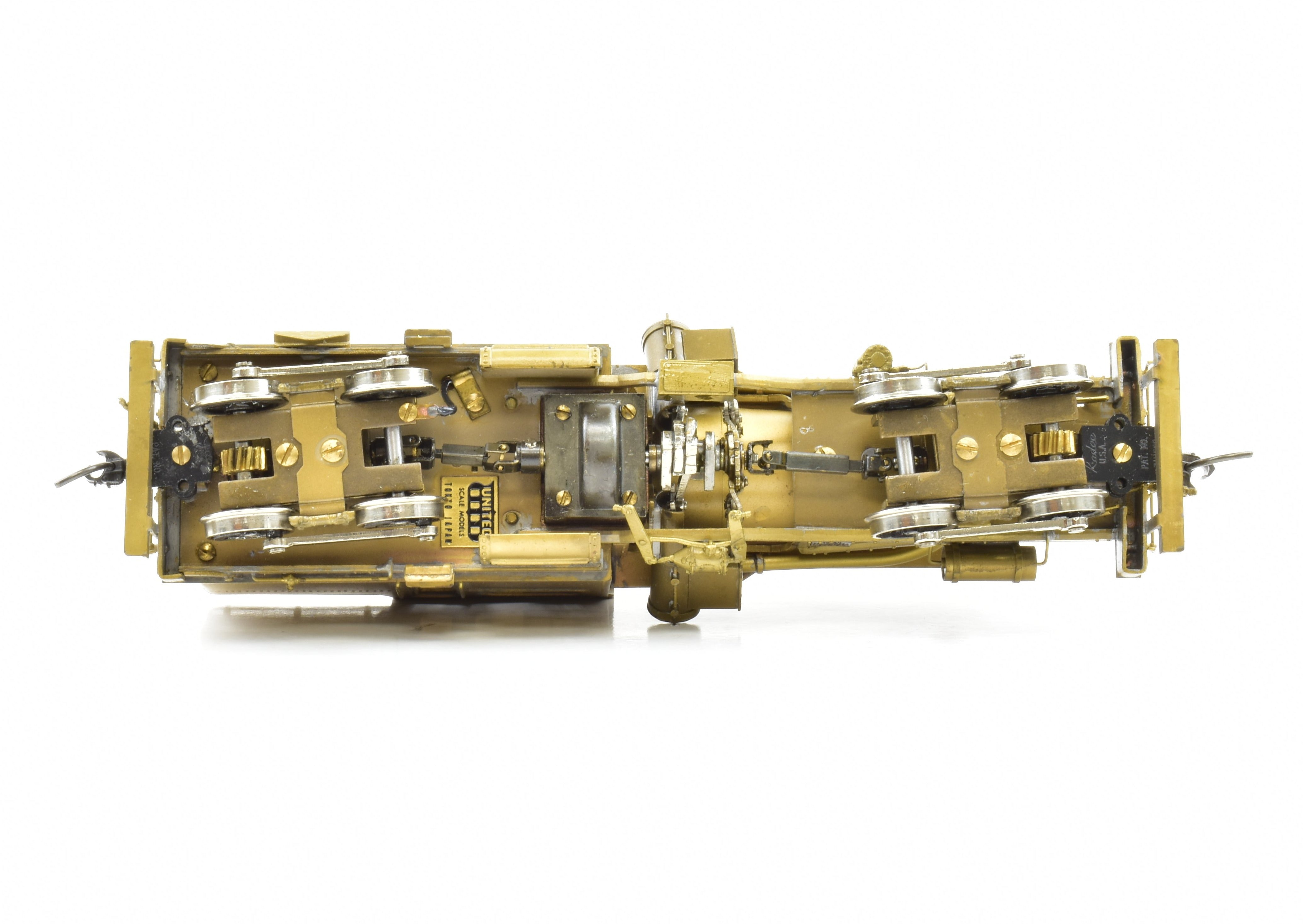 HO Scale Brass PFM - United 65 - Ton Heisler Geared Logging Locomotive Model for Railroad Enthusiasts