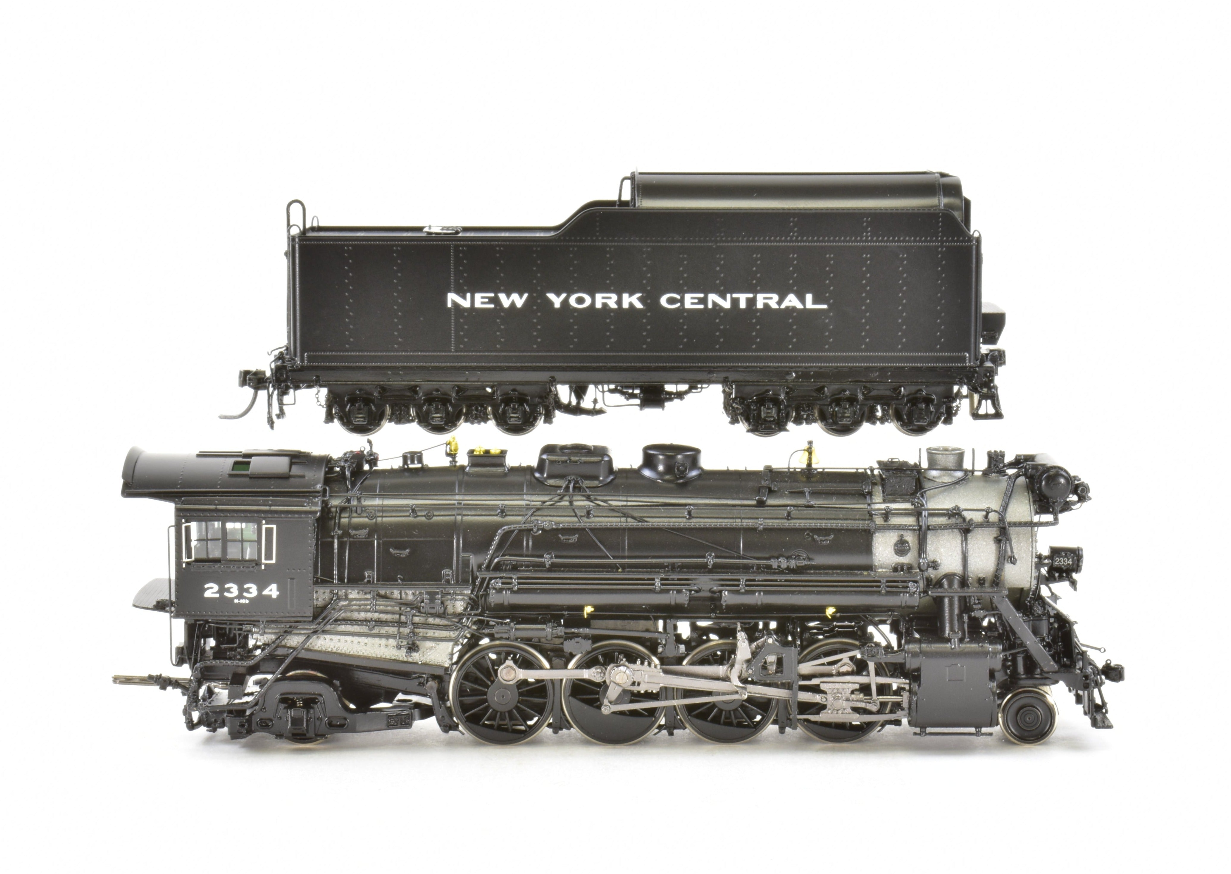 HO Brass DVP Division Point New York Central H - 10b Mikado 2 - 8 - 2 FP Locomotive No. 2334