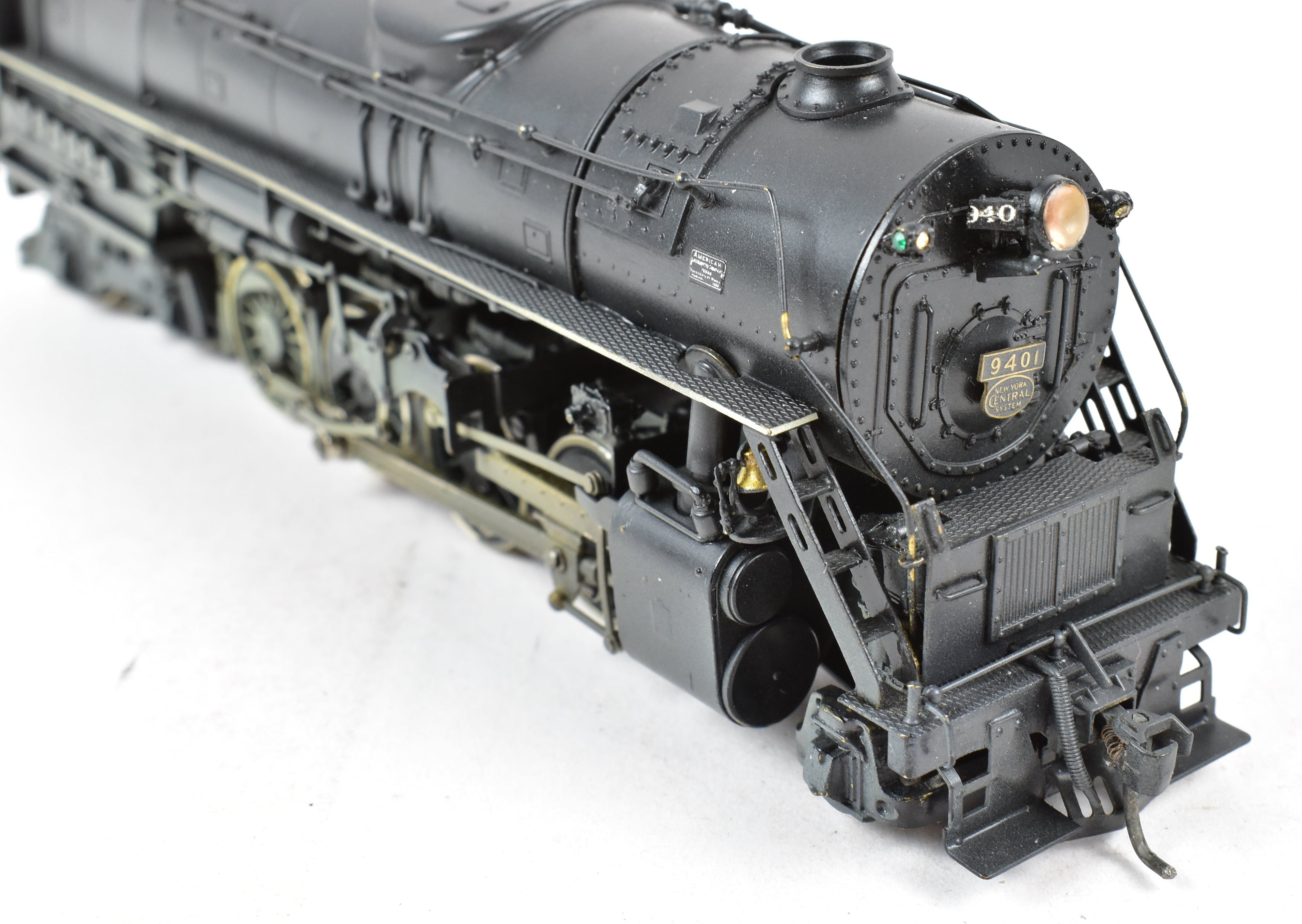 HO Scale Brass ALCO Models P&LE/NYC A-2a Berkshire #9401 Reboxxed Steam Locomotive
