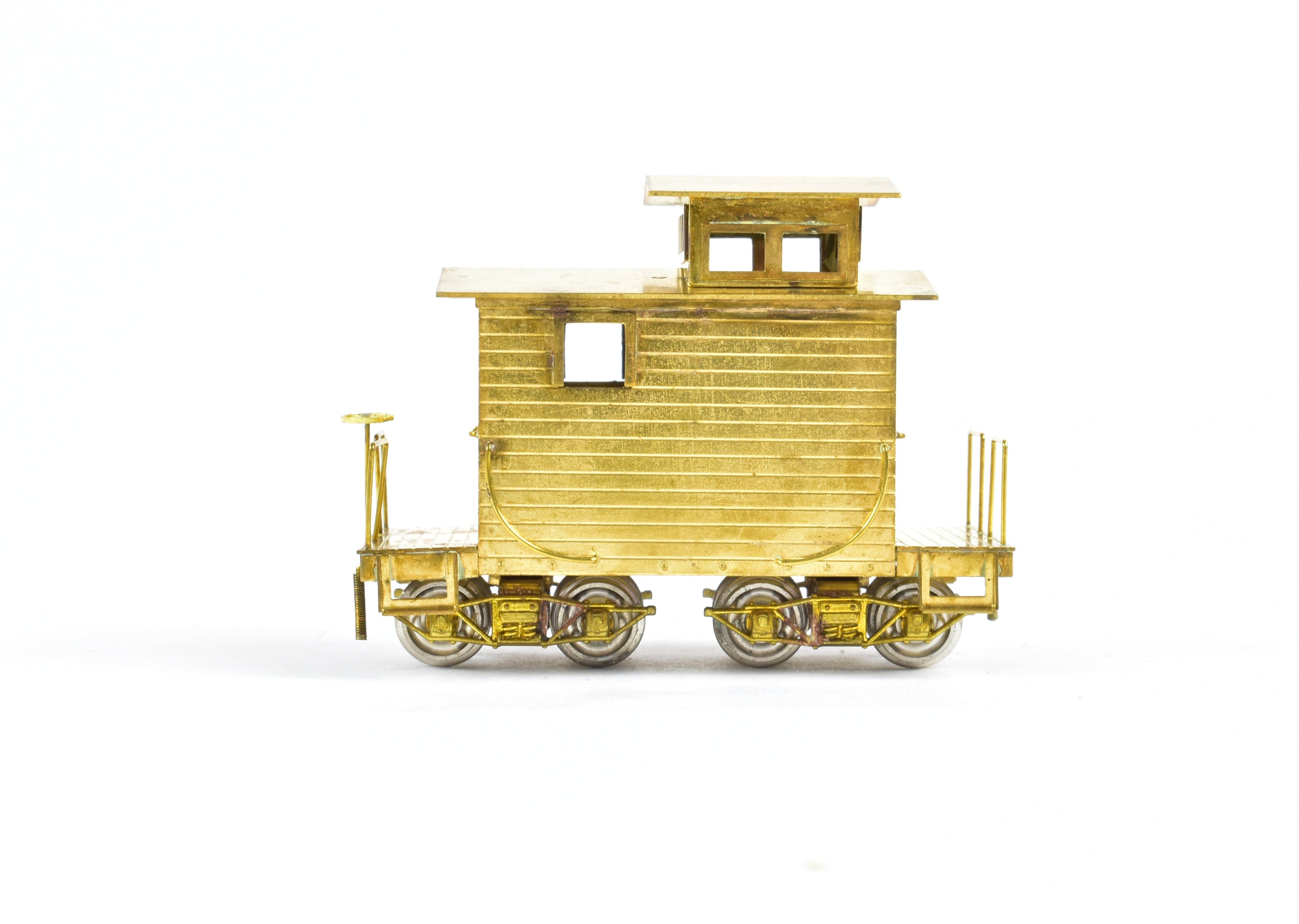 HOn3 Scale Brass Model Train Westside Lumber Co. Short Caboose No. 7 by Westside Model Co.