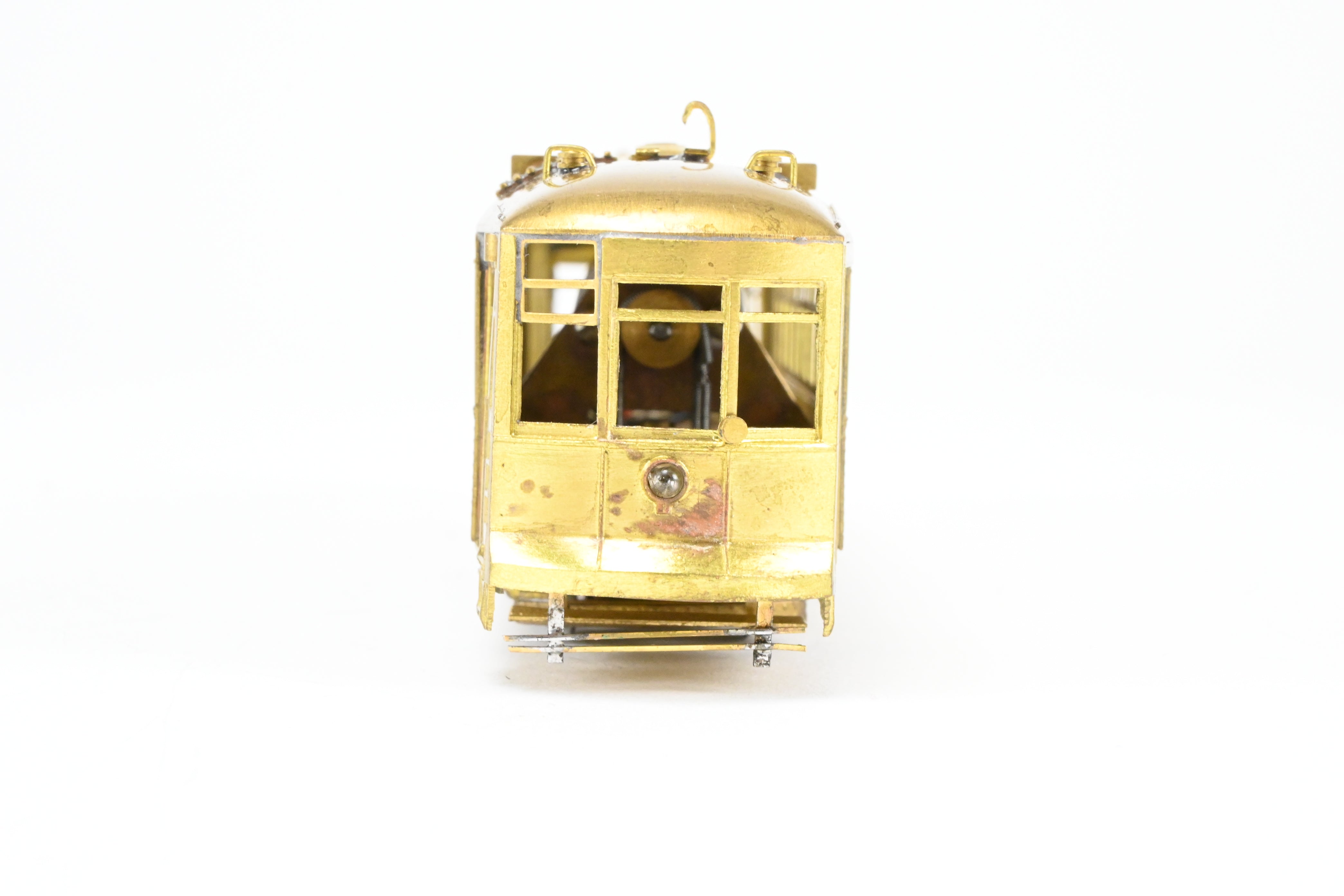 HO Scale Brass Fairfield 345-2 CSL Chicago Surface Lines Two-Man City Car