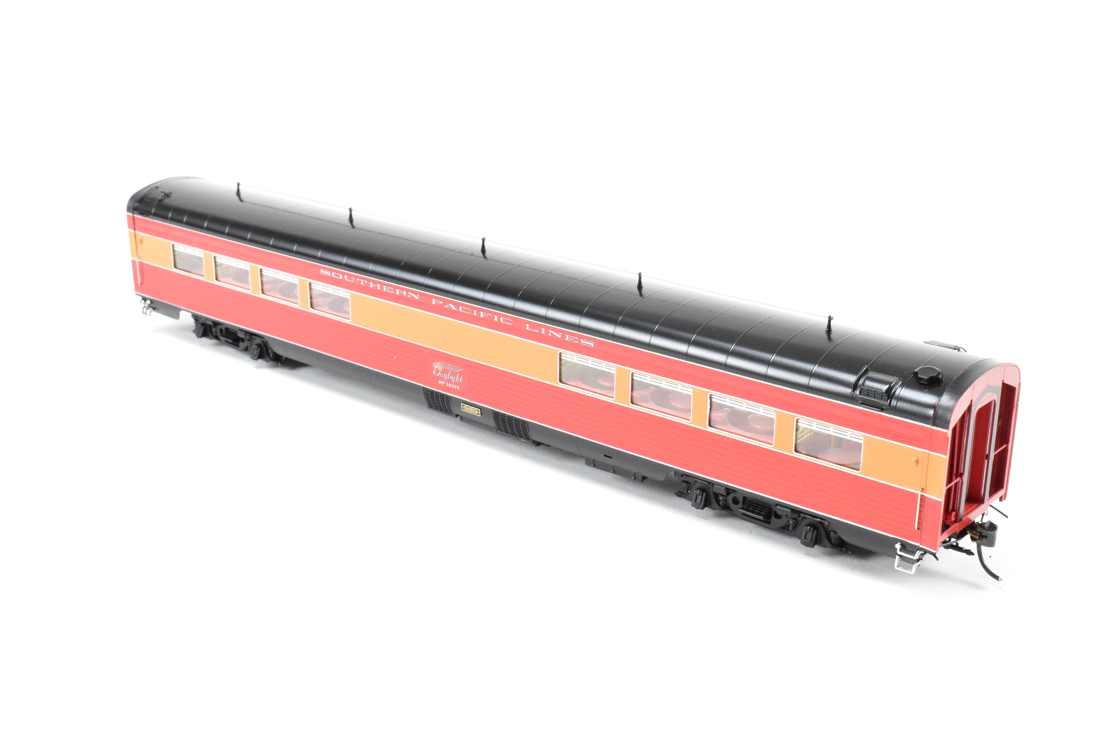 HO Scale Brass Tavern Car - 1941 Southern Pacific Morning Daylight #10315 by Challenger Imports