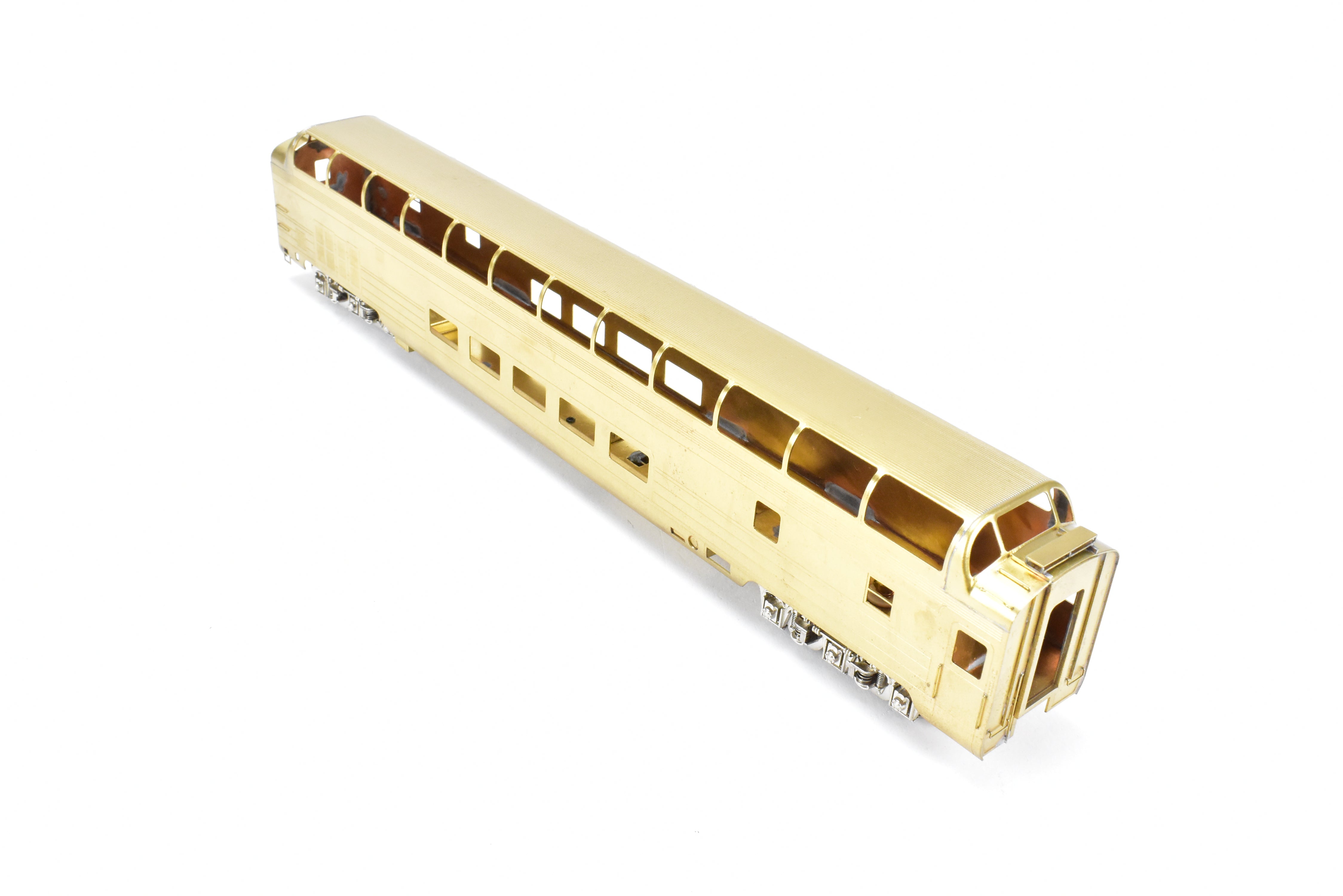 HO Scale Brass Model of Oriental Limited GN - Great Northern Empire 1390 Budd Super Dome Lounge Train Car
