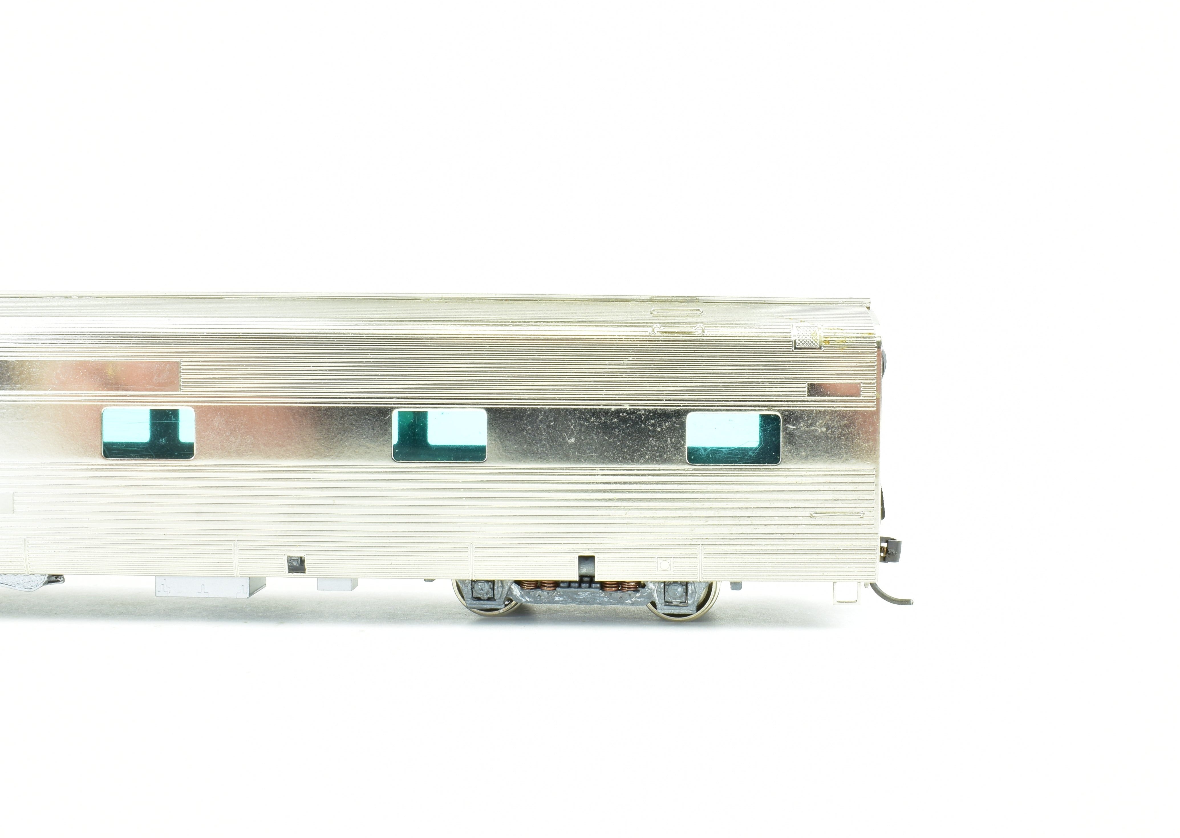 Hi-Country Brass California Zephyr 429 10-6 Sleeper, HO Plated Model