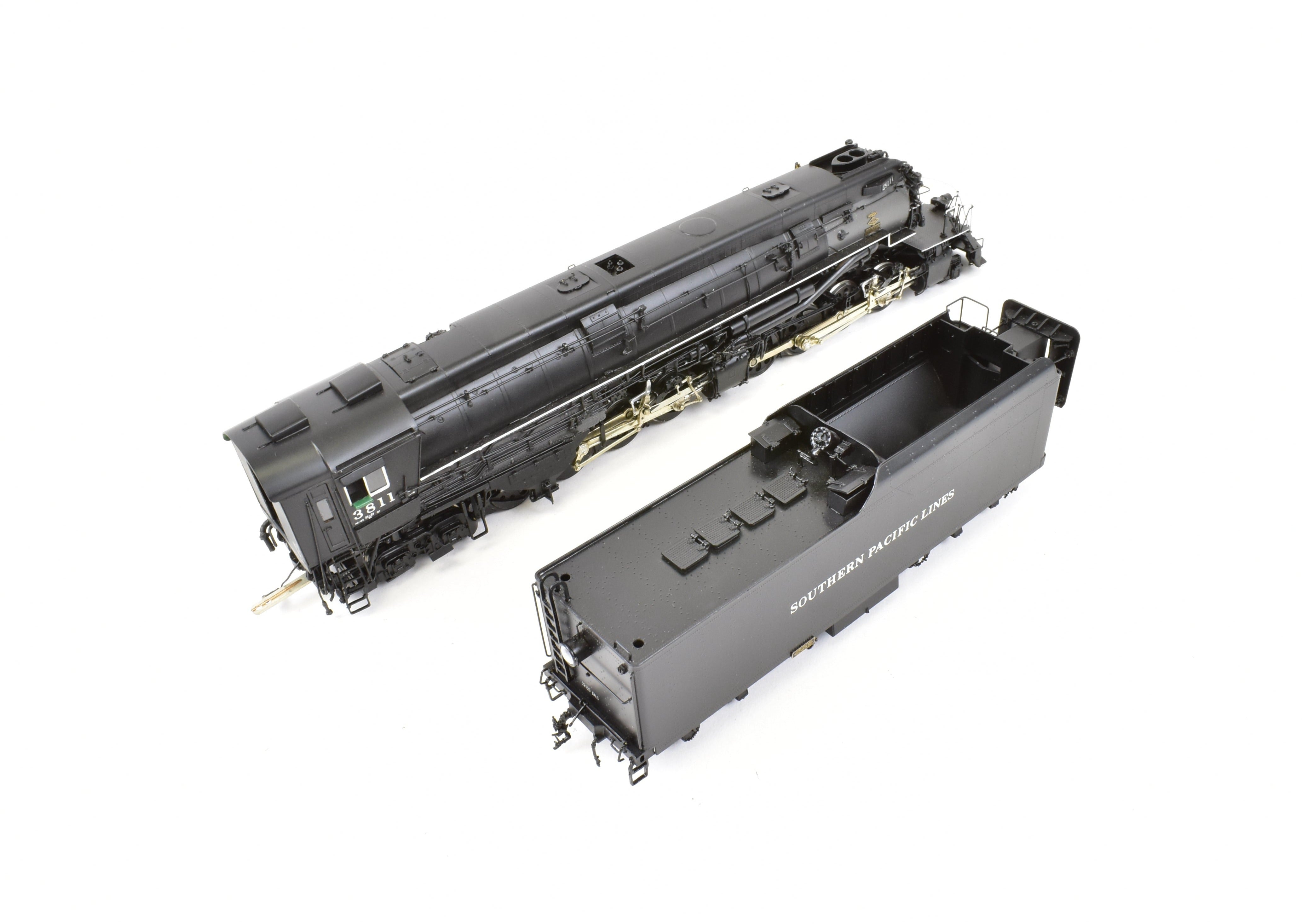 HO Scale Brass Key Imports Classic SP Southern Pacific AC - 9 2 - 8 - 8 - 4 Coal Tender #3811