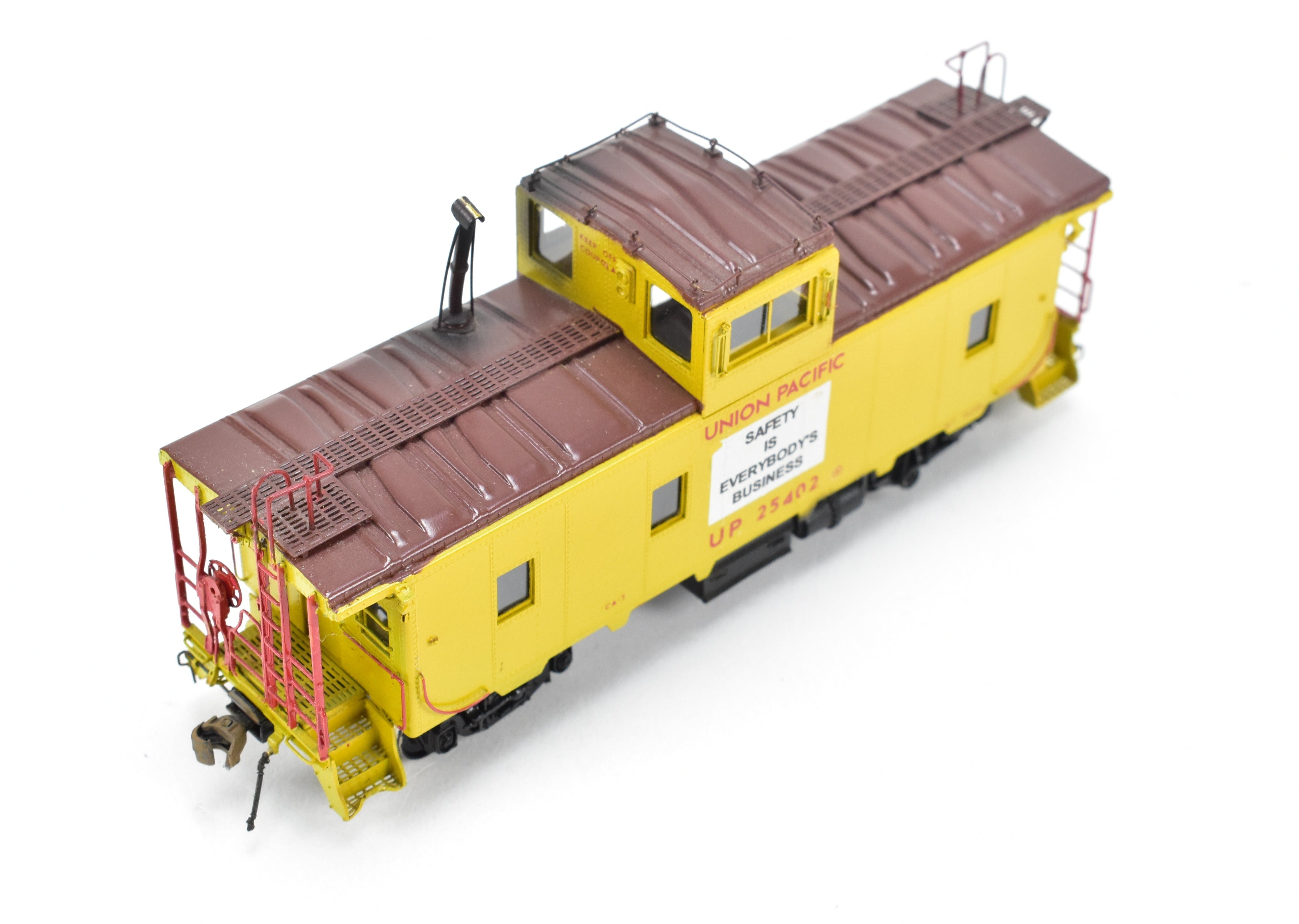 HO Brass OMI UP Union Pacific CA - 7 Custom - Painted Caboose by Overland Models