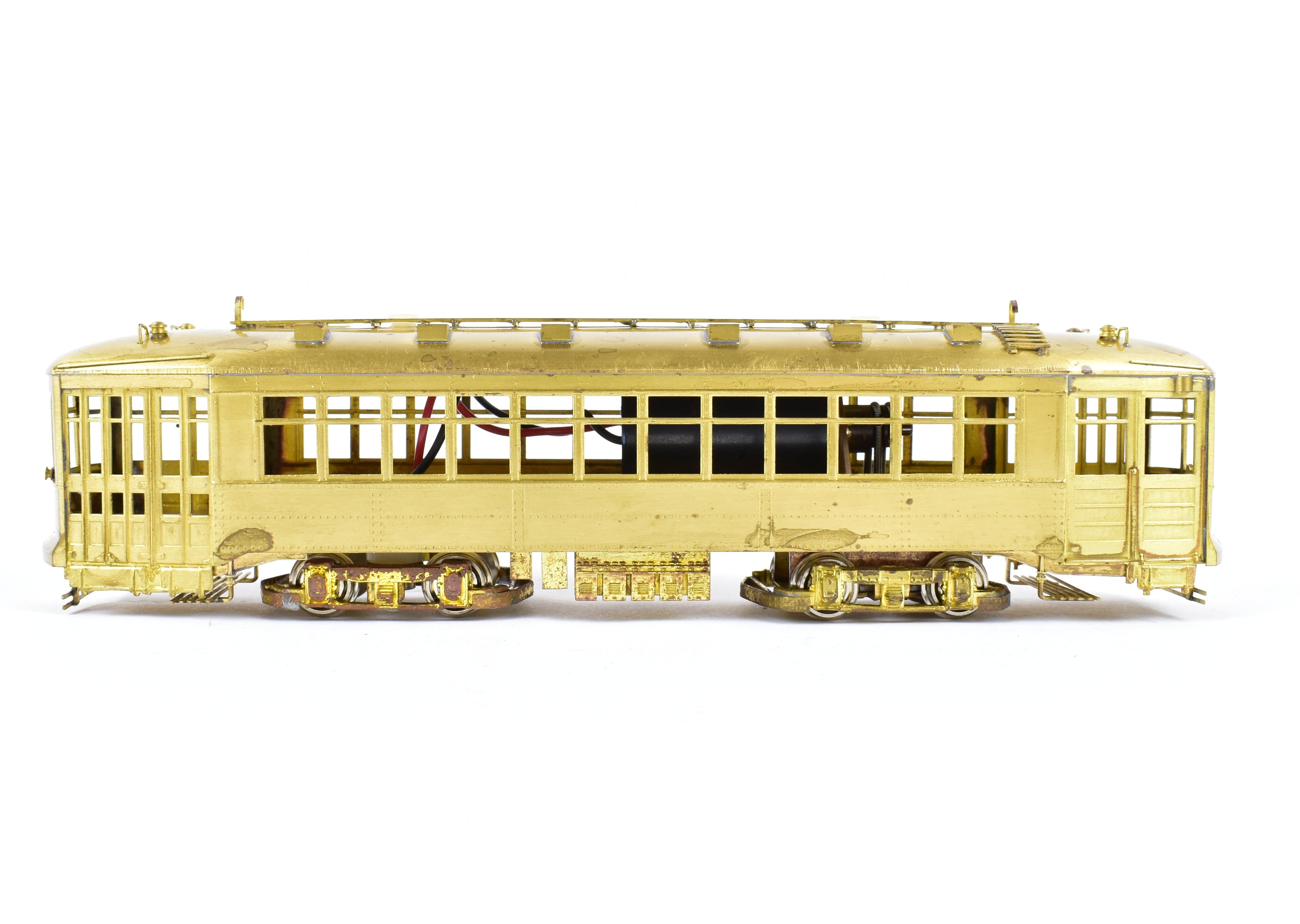 HO Scale Brass Chicago Surface Lines Two - Man City Car Model 345 - 2 by Fairfield Models
