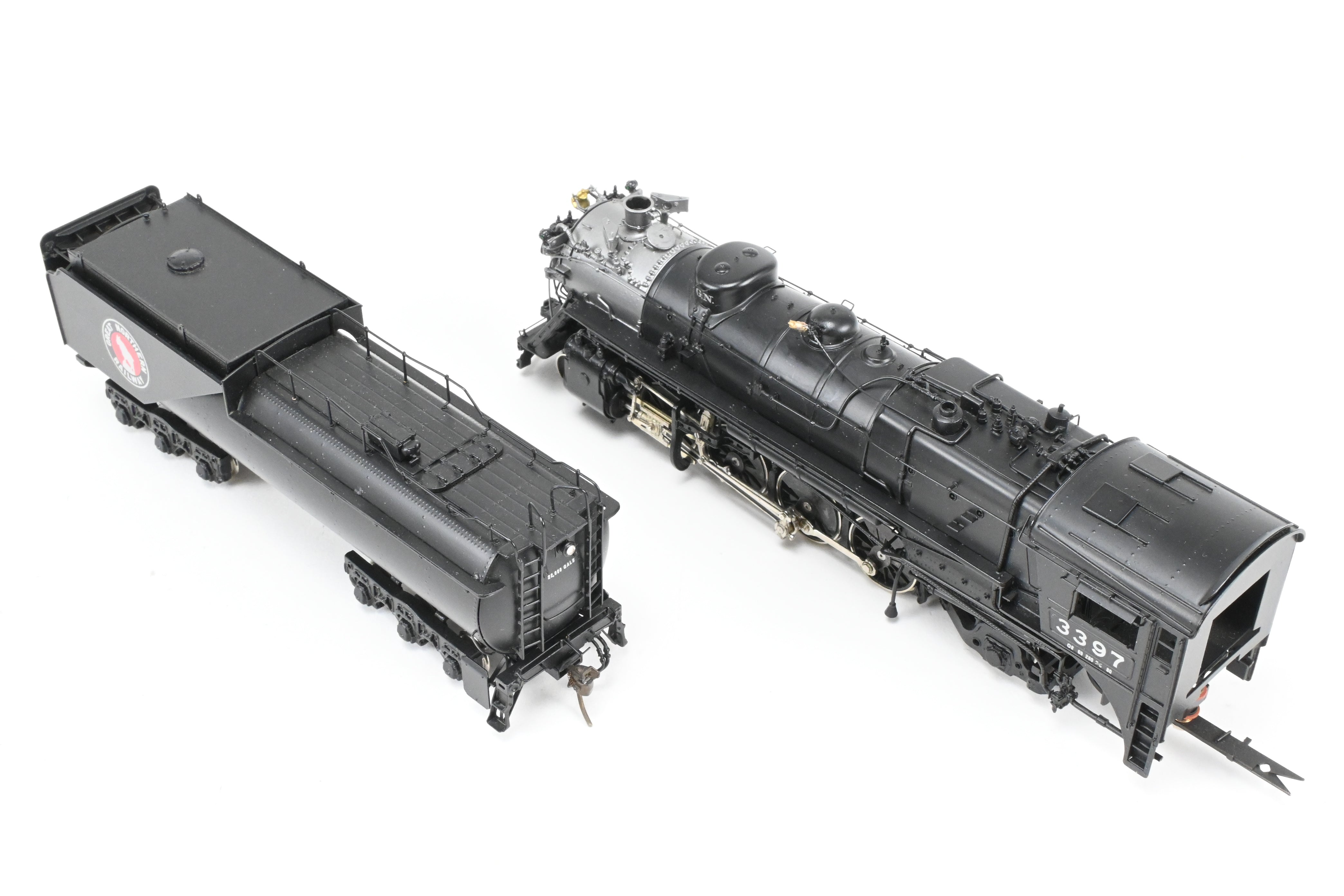 HO Scale Brass PFM - Tenshodo GN Great Northern 2-8-2 Class O-8 Crown Series No. 3397