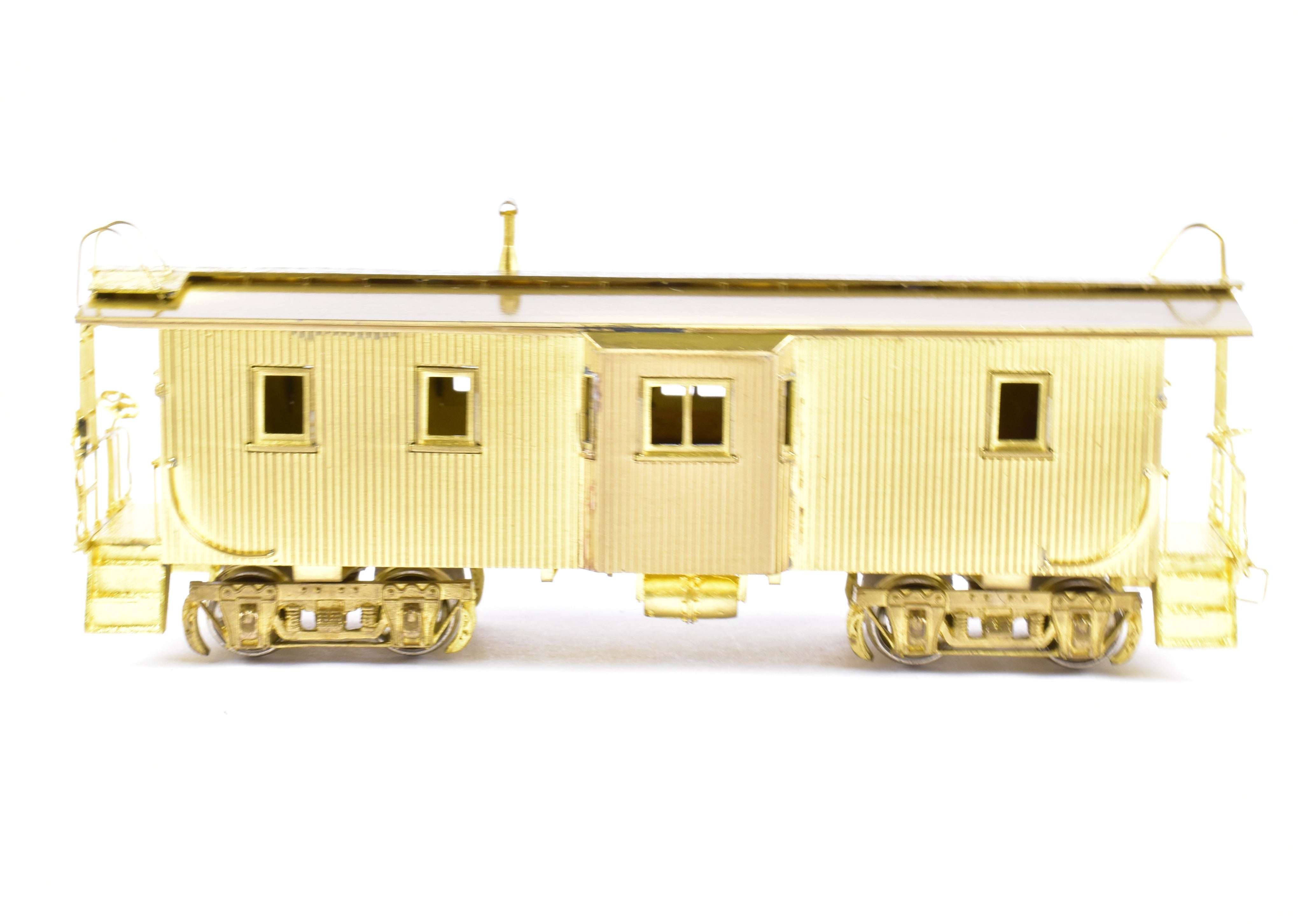 HO Brass OMI Overland Models CStP M&O Omaha Road C&NW Wood Bay - Window Caboose #6076
