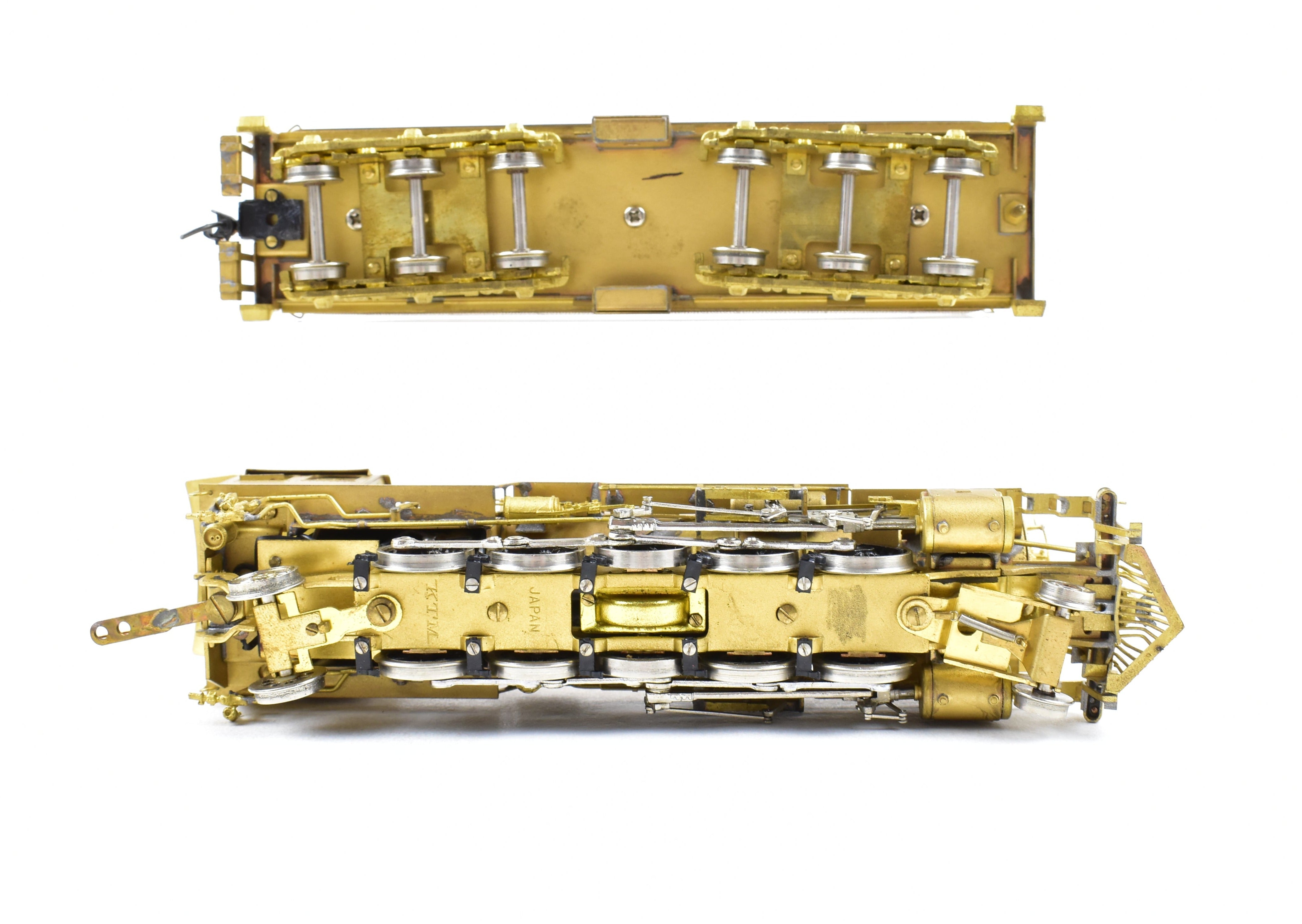 1979 HO Brass Westside Model Co. ATSF - Santa Fe 1600 2 - 10 - 2 Model with Spare Parts