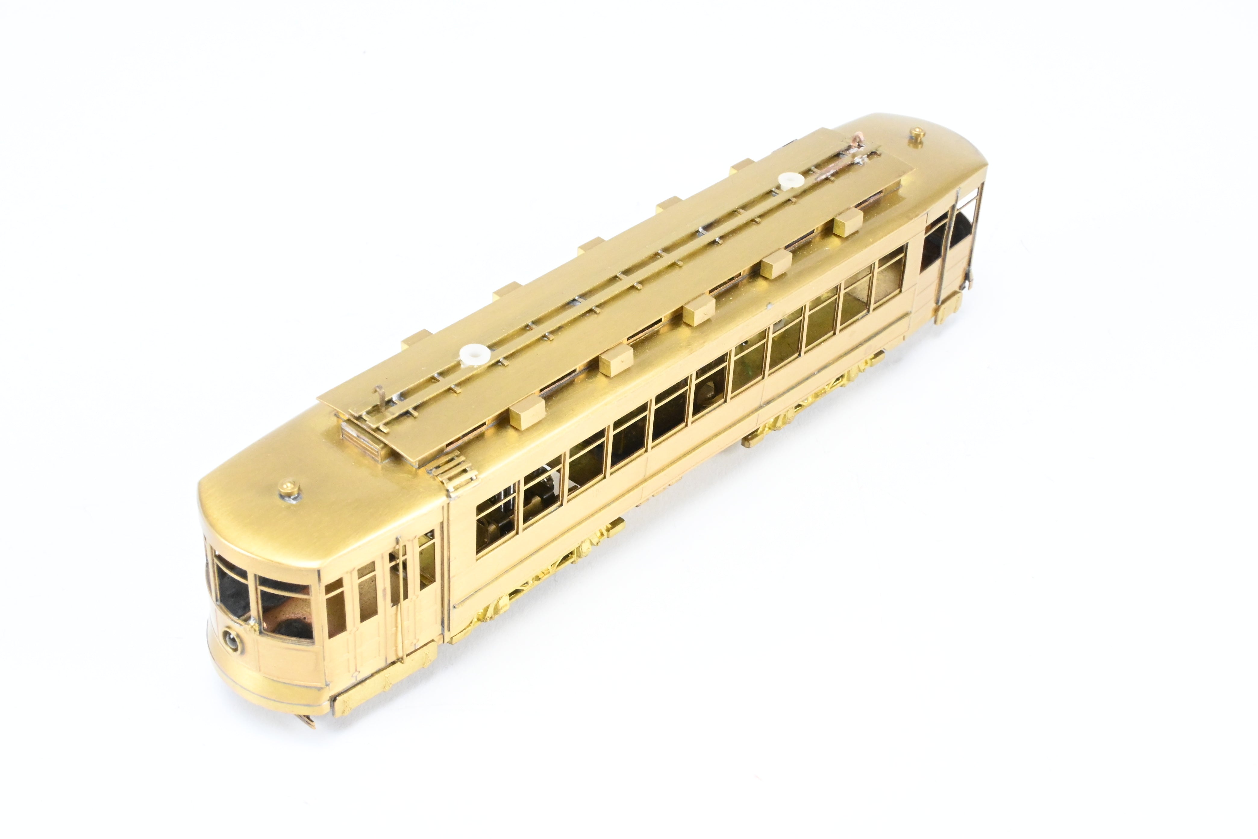 High - Quality HO Scale Brass Chicago Surface Lines Pullman Car Model - Fairfield Models 343 CSL
