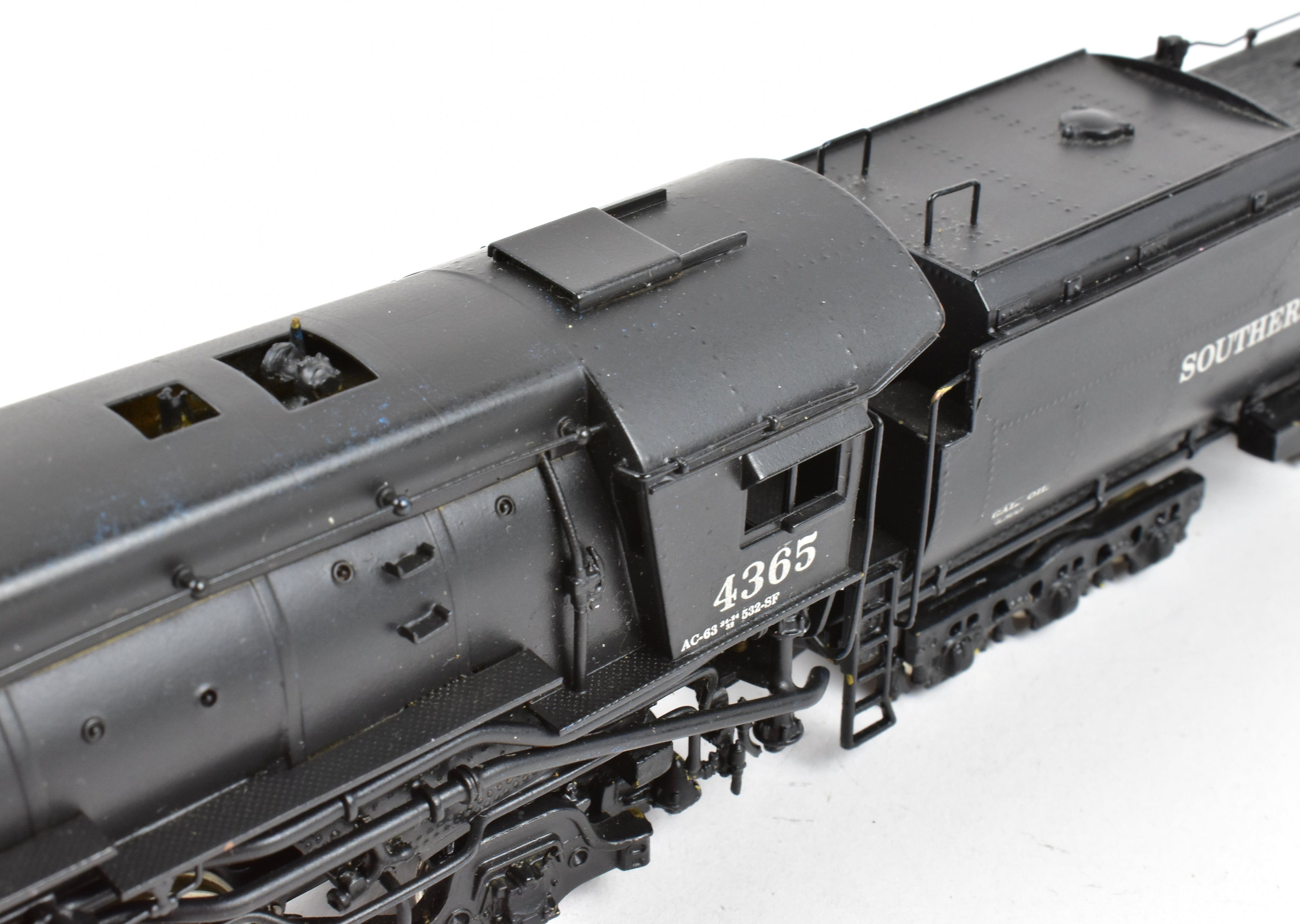 HO Scale Brass Model Train - Balboa SP Southern Pacific MT - 4 4 - 8 - 2 Custom Painted with Pre - 1946 Design