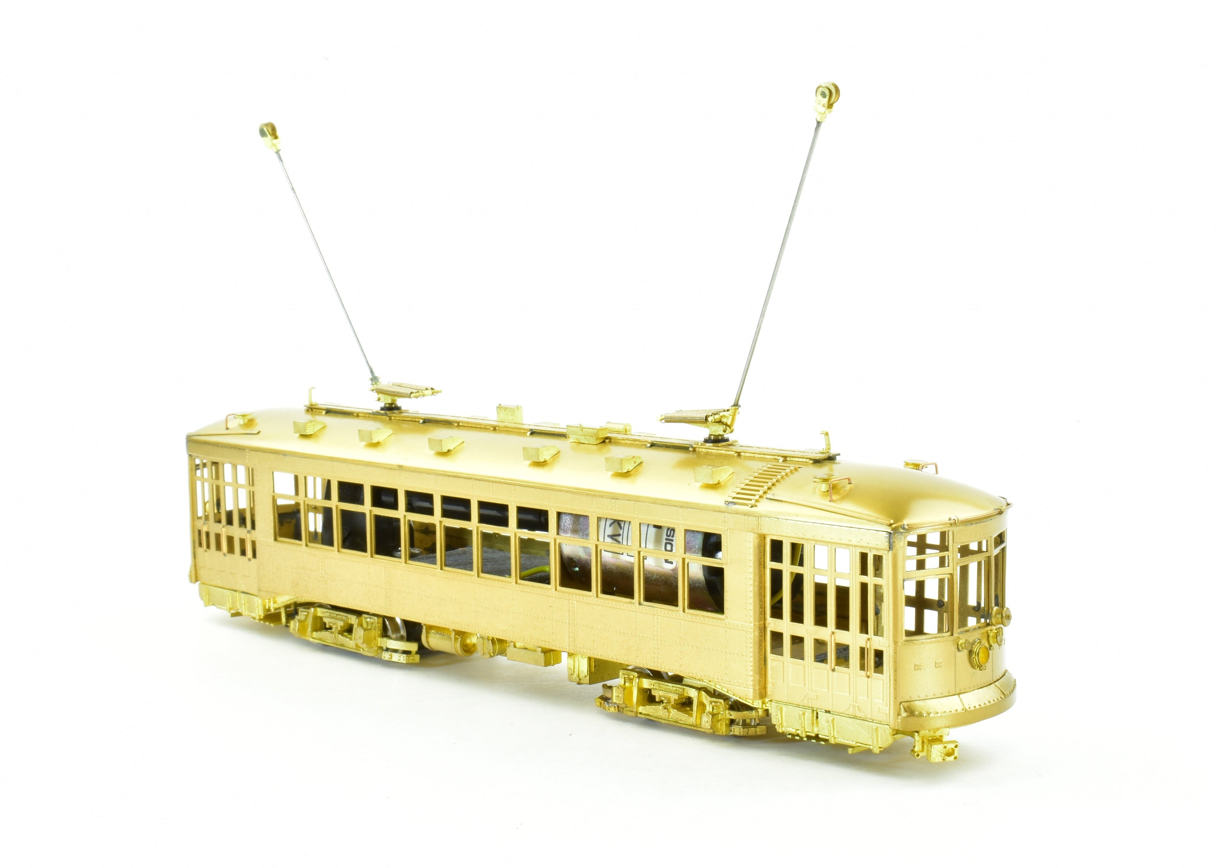 HO Scale Brass Chicago Surface Lines MU Car by WP Car Corp.