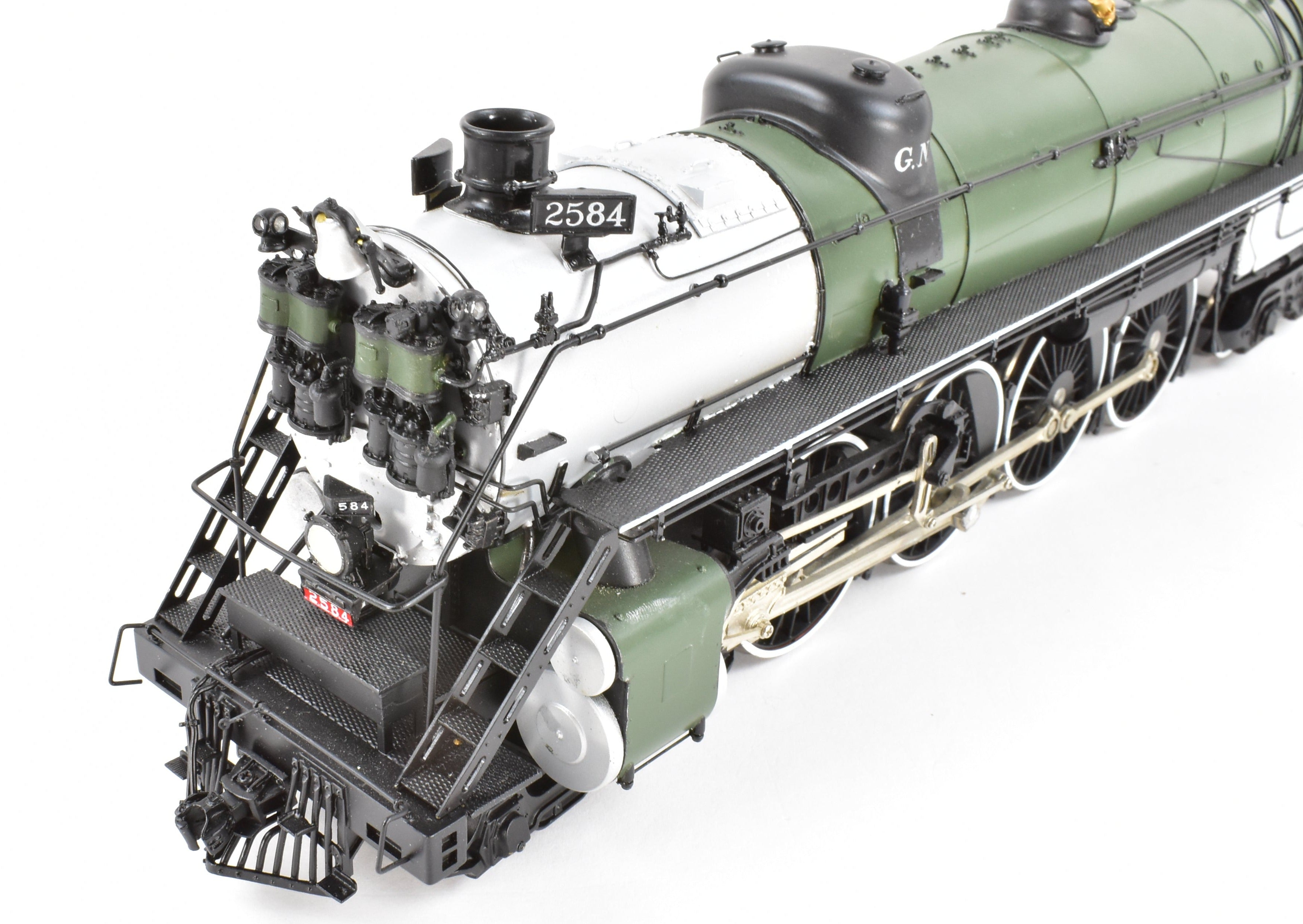 O Scale Brass Sunset Models GN Great Northern S - 2 Class 4 - 8 - 4 Factory - Painted No. 2584