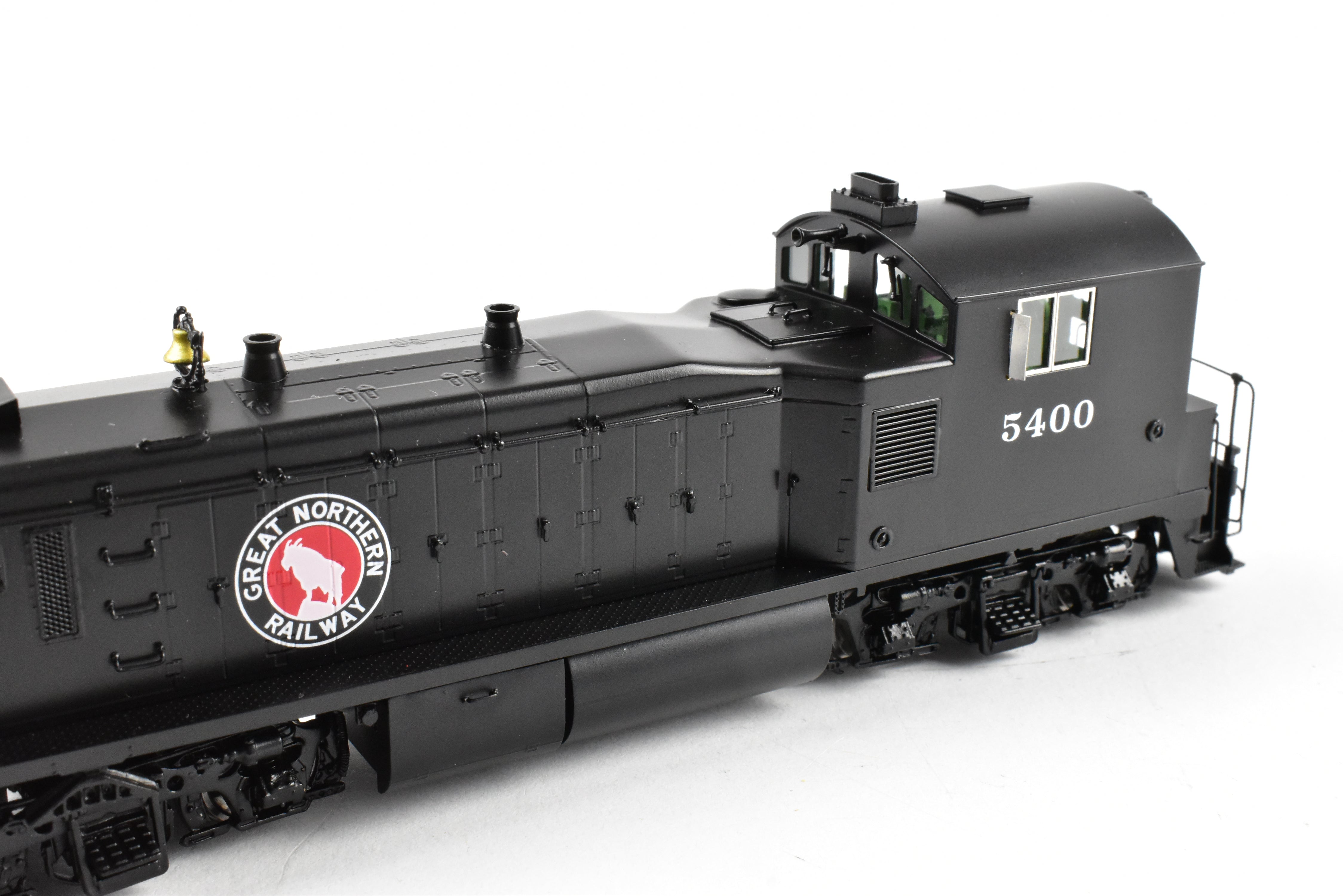 HO Scale Brass Division Point Great Northern EMD NW - 3 No.5400 As - Delivered Black w/White Chevrons