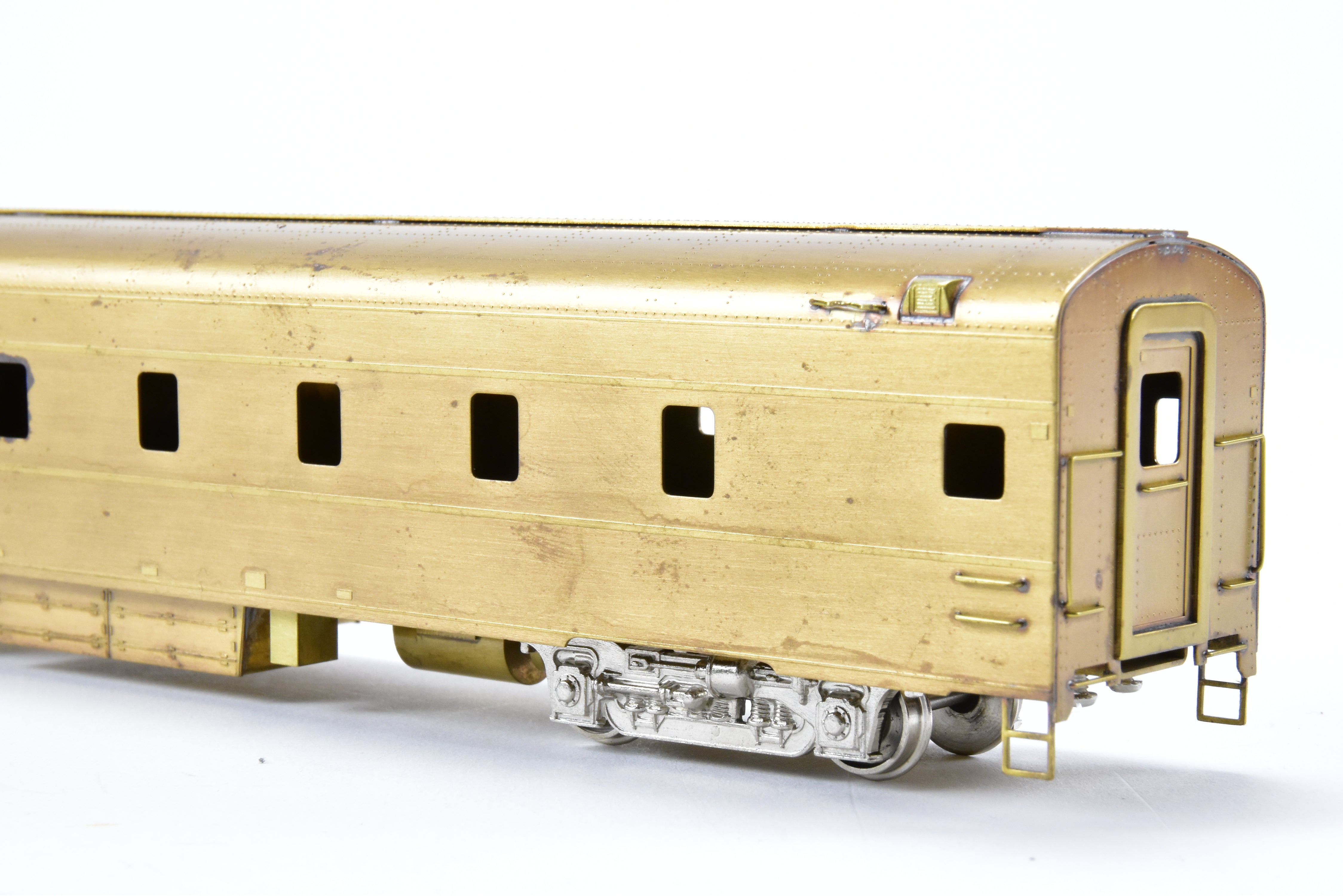 HO Scale Brass Union Pacific #6000 Baggage Dormitory Car Imported by S. Soho & Co., Model Built by Kumata in Japan