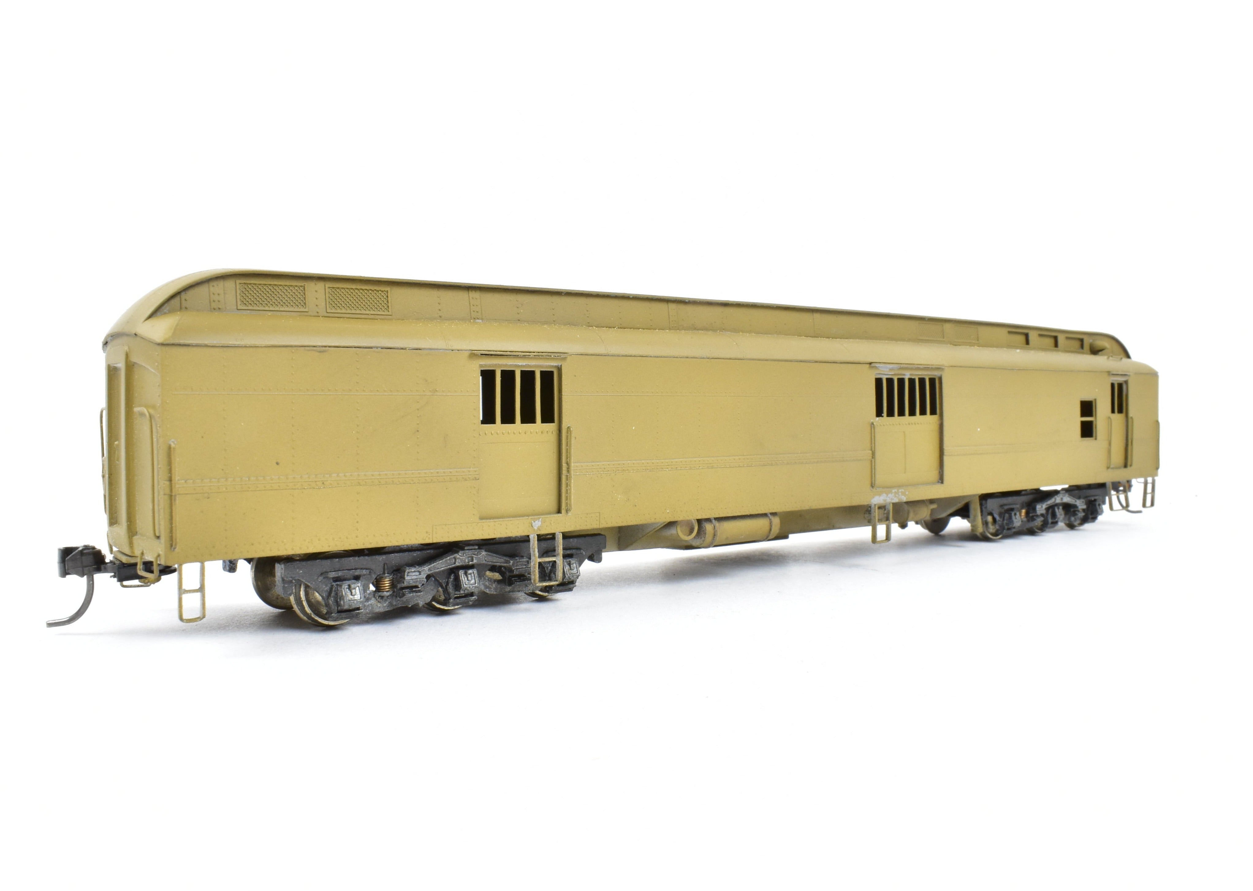 HO Brass Hallmark MKT - Missouri Kansas Texas Katy Baggage Car, C-6 Condition