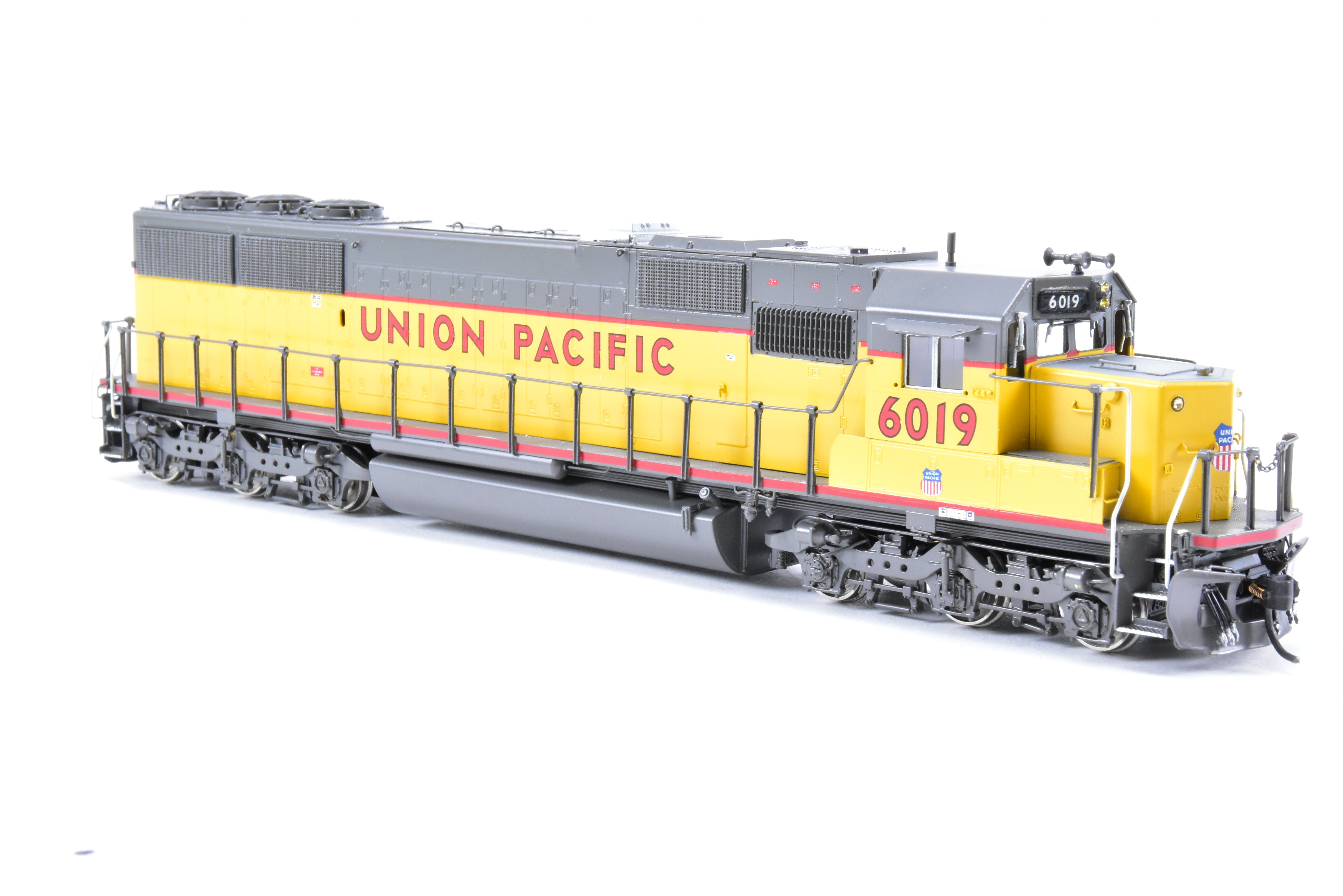 HO Scale Brass Union Pacific EMD SD60 Custom Painted Locomotive Model No. 6019 by Overland Models, Inc.