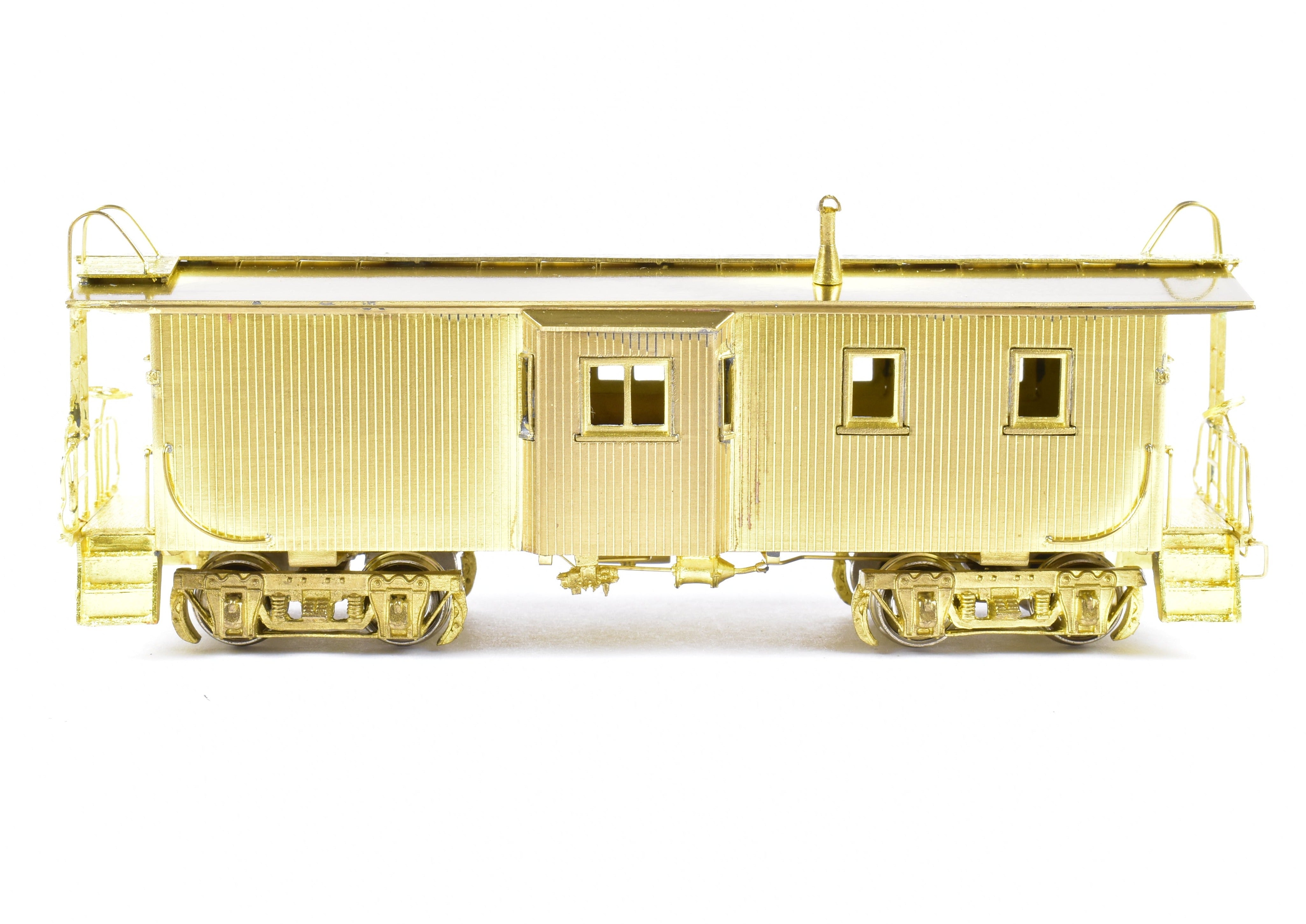HO Brass OMI Overland Models CStP M&O Omaha Road C&NW Wood Bay - Window Caboose #6076