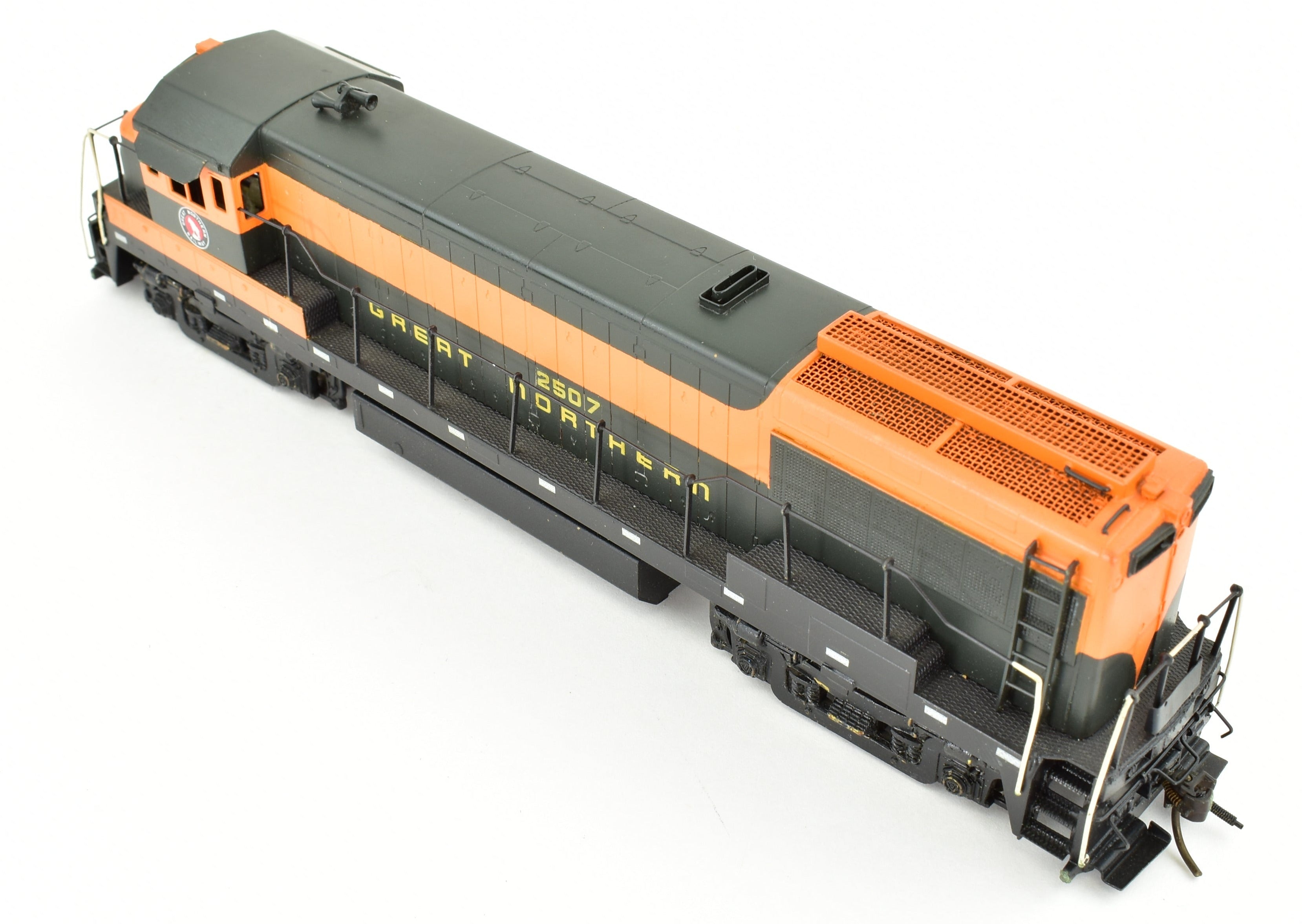 HO Scale Brass ALCO Models Great Northern General Electric U - 25b Diesel Locomotive Model for Collectors and Enthusiasts