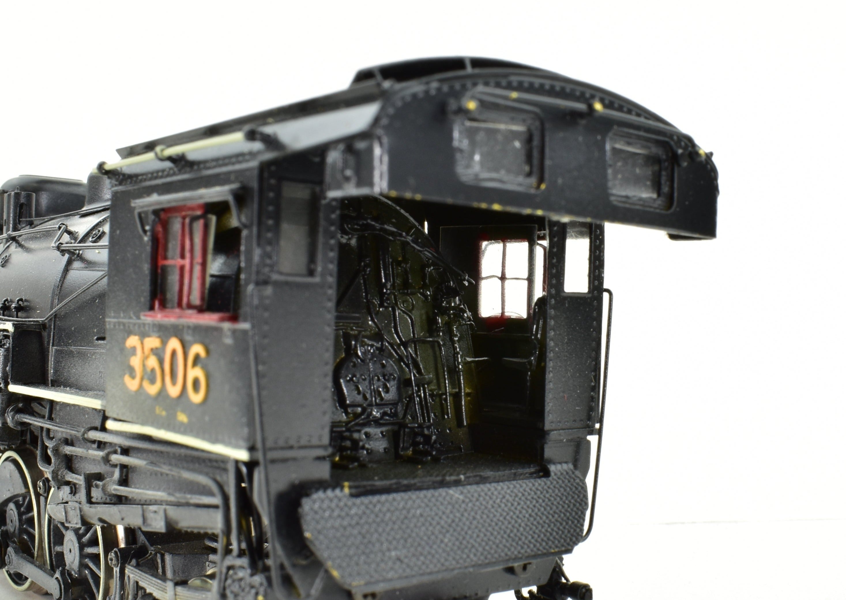 HO Scale Brass OMI Overland Models CNR S-1g 2-8-2 #3506 Pro-Painted Train Model
