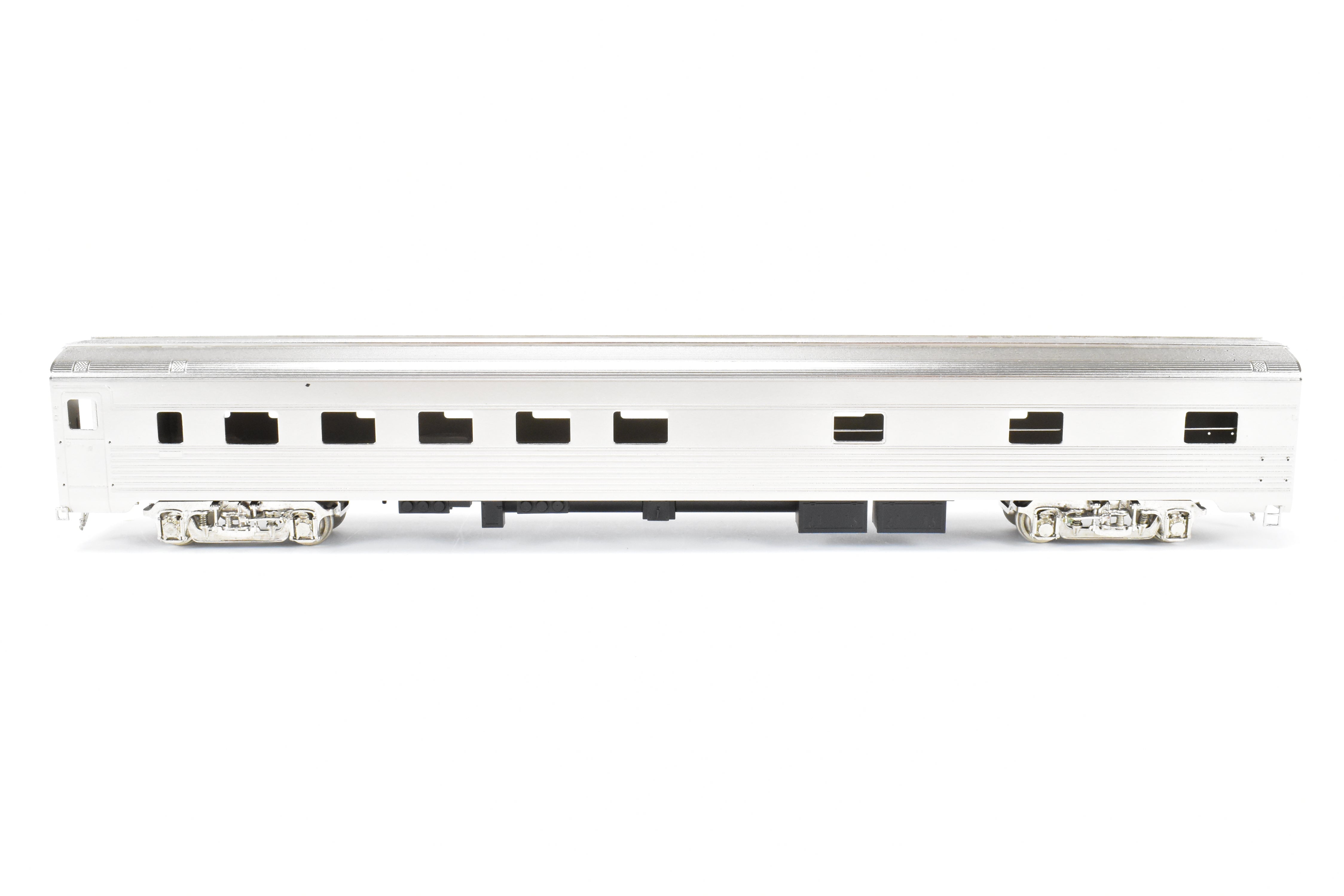 HO Scale Brass Model Train - Amtrak Budd 10 RMT - 6DBR Pacific Series Sleeper Heritage HEP Version by Cascade Models