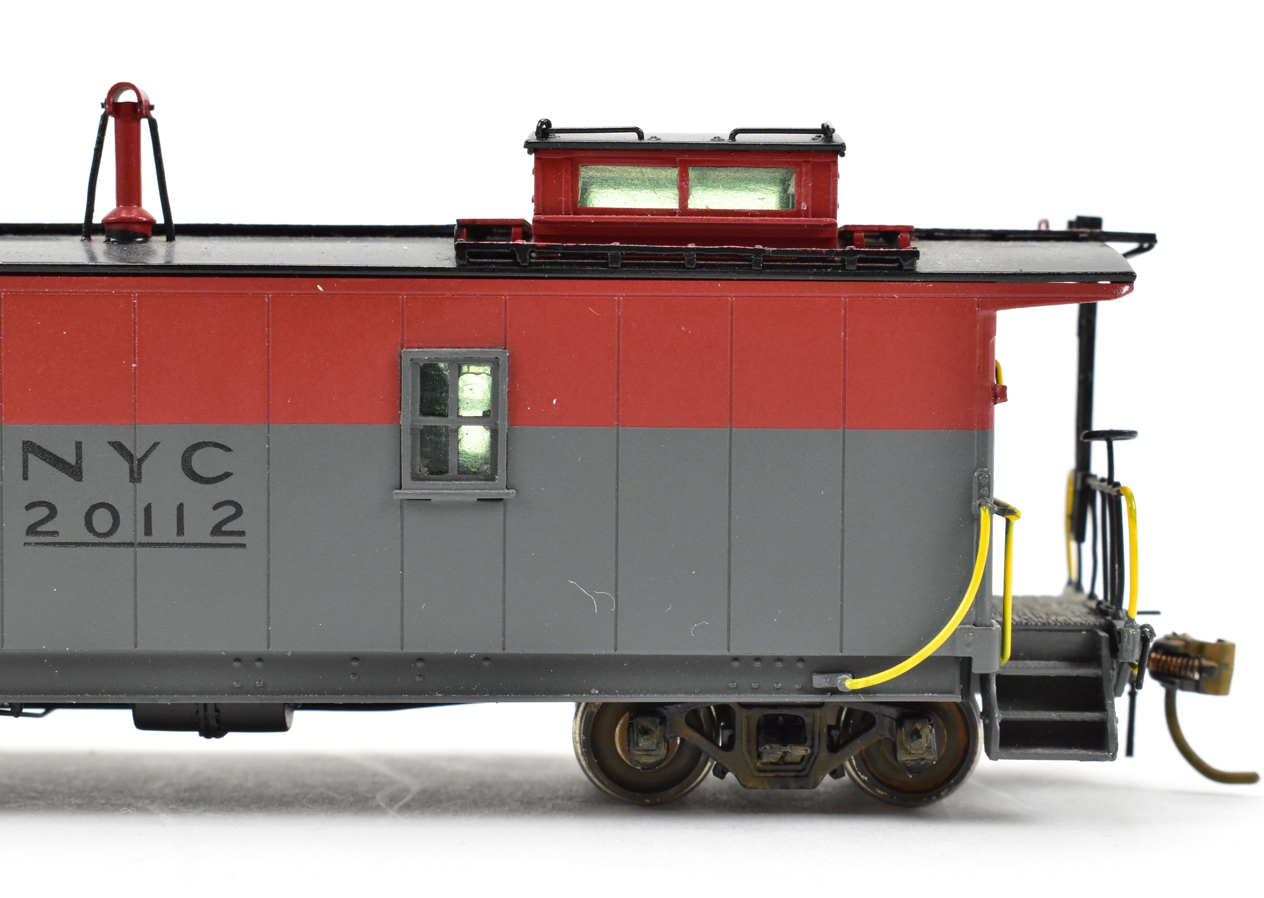 HO Brass OMI Pacemaker Plywood Caboose No. 20112 by Overland Models