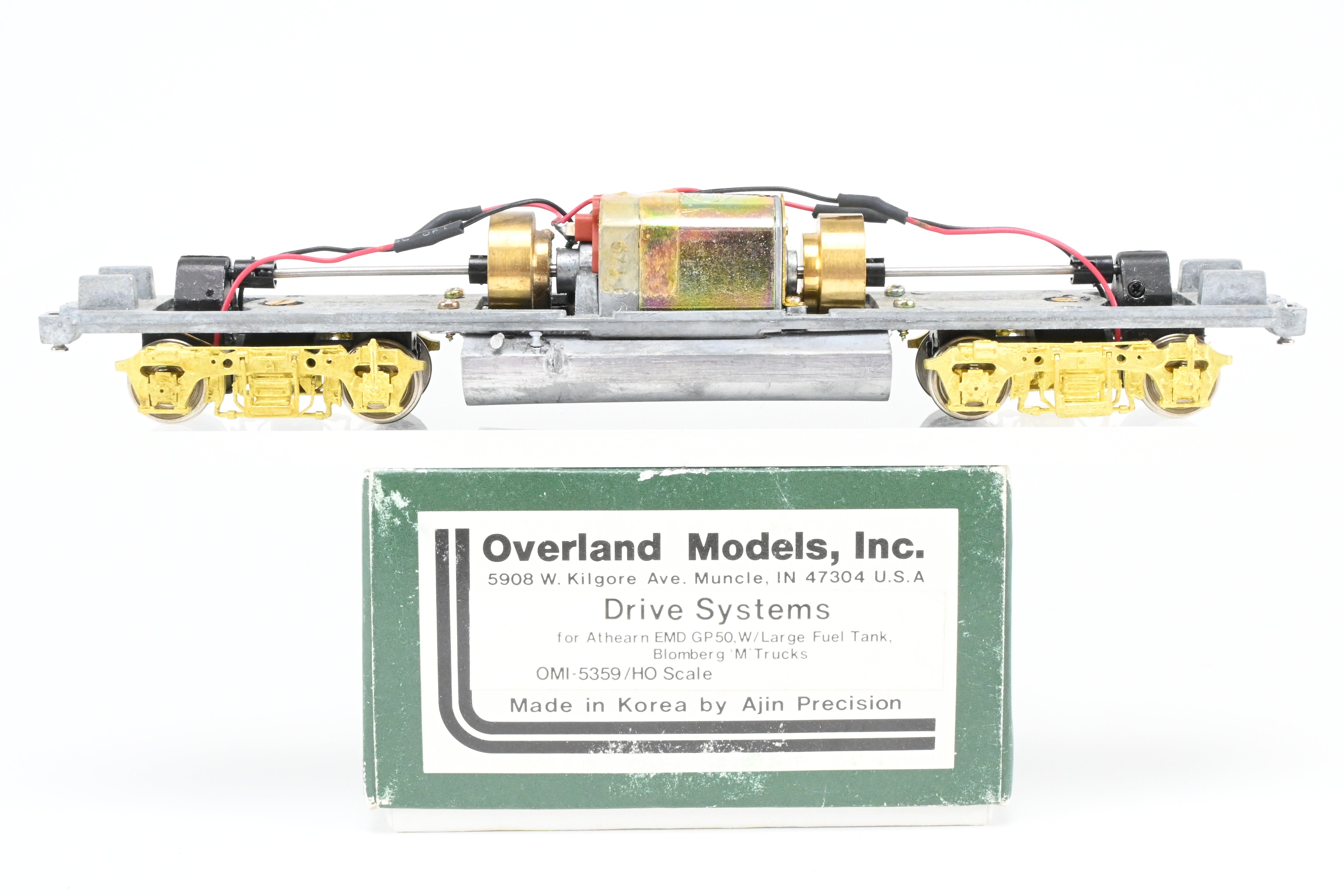 HO Brass OMI Overland Models Athearn EMD GP50 Drive Systems w/ Blomberg M Trucks