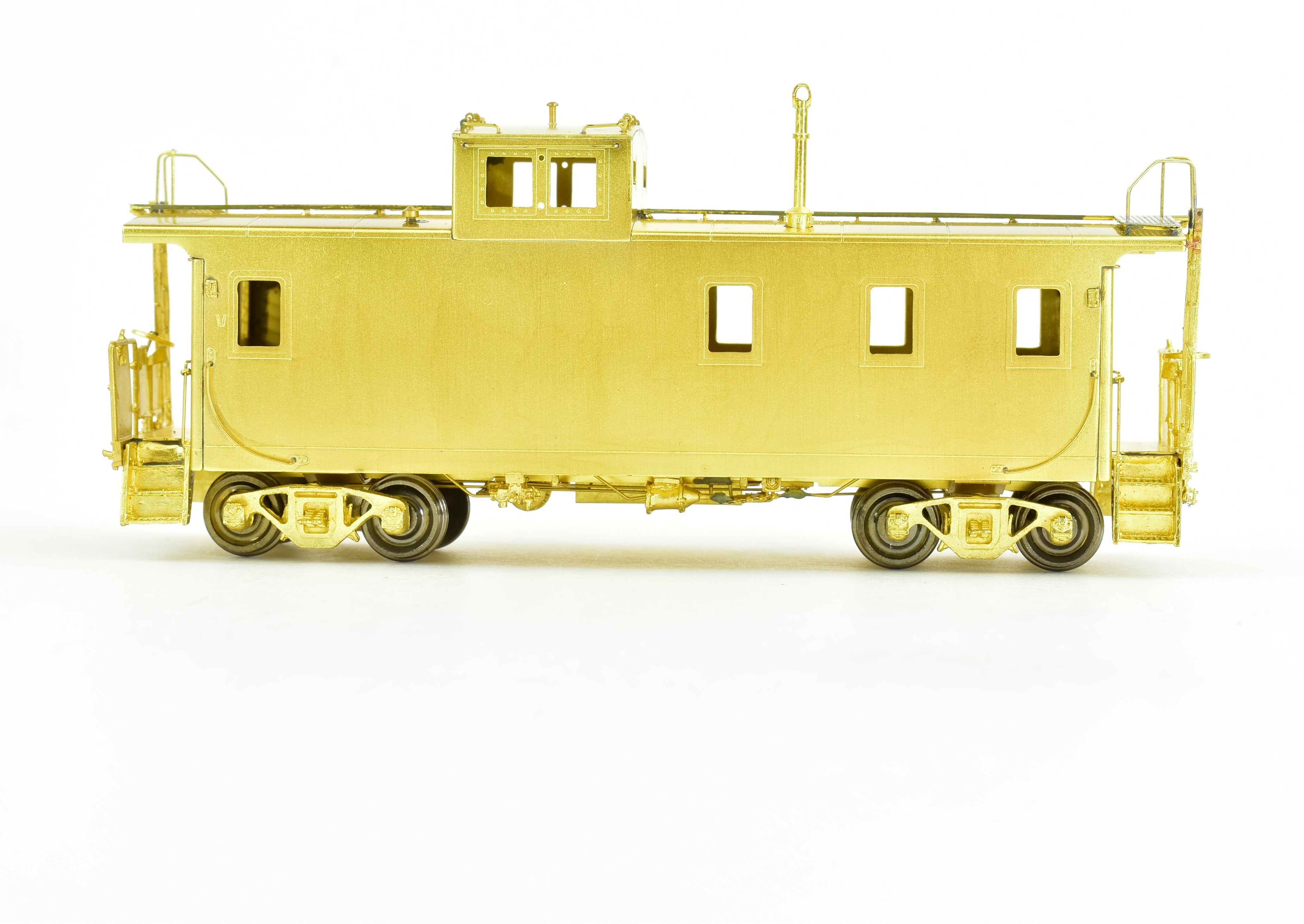 1945 Era HO Brass OMI Great Northern Steel Caboose X256 - 268 by Overland Models
