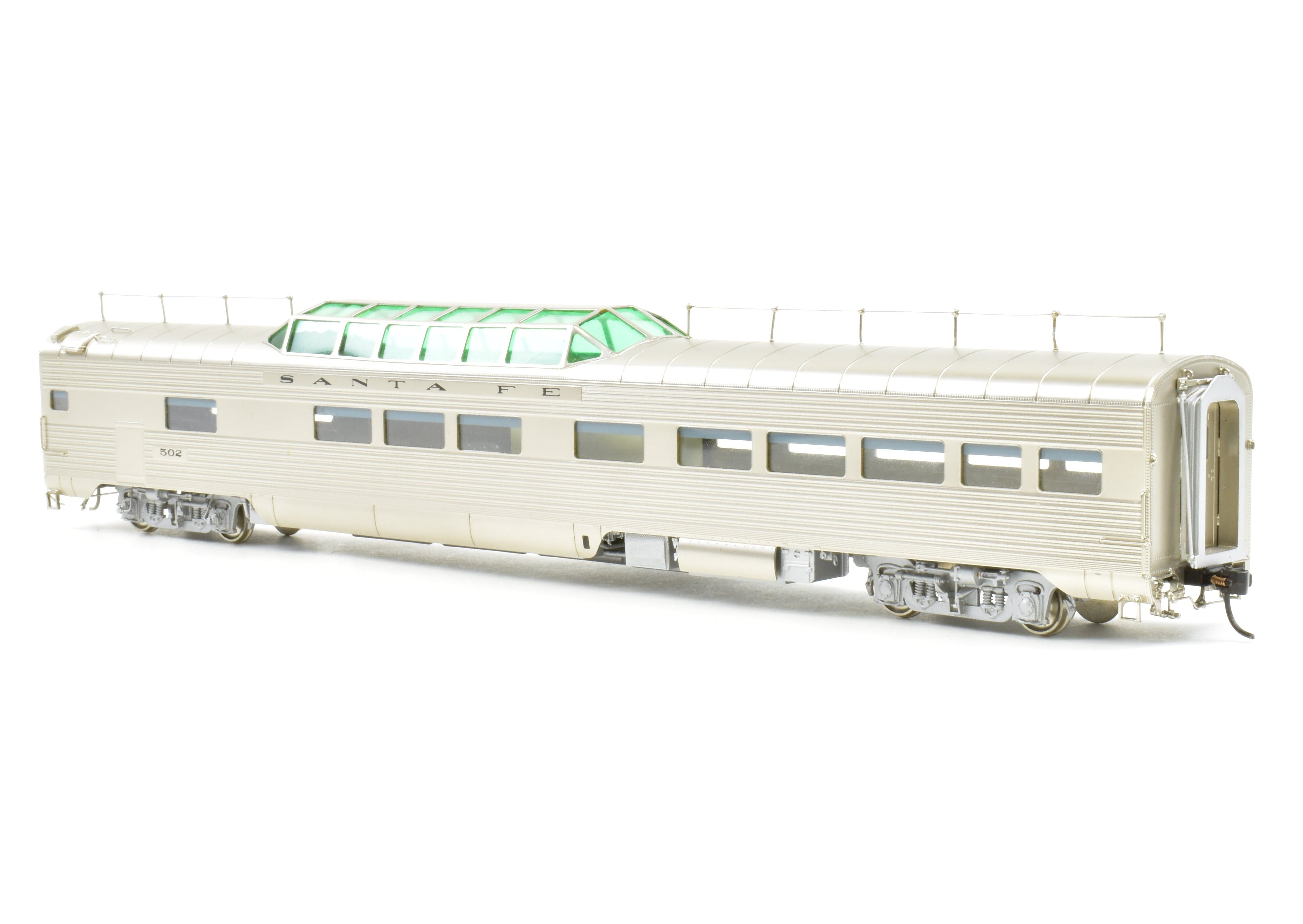 High - Quality HO Scale Brass Train Car Set - Challenger Imports ATSF - Santa Fe 1951 Super Chief 10 - Car Collection