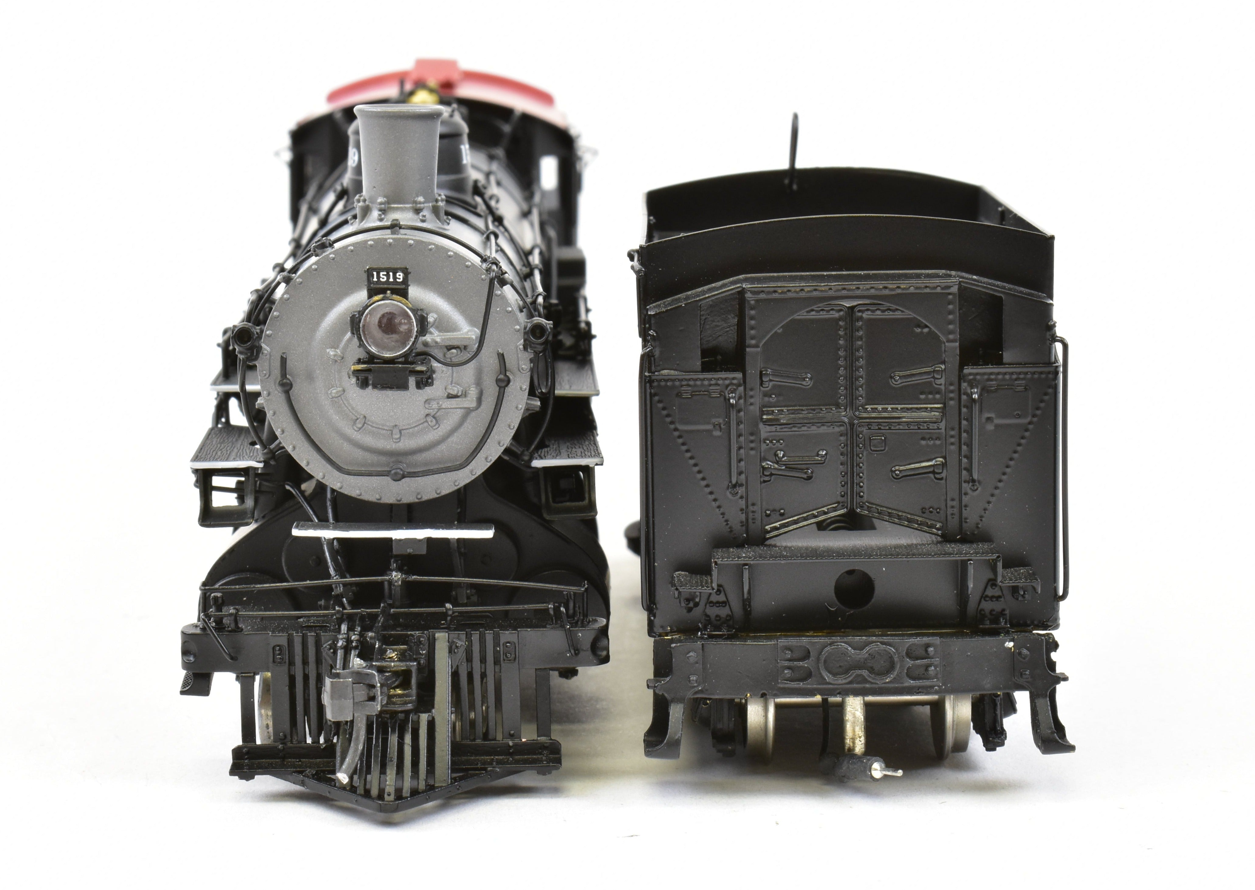 HO Scale Brass Northern Pacific Class W 2-8-2 Version 1A Painted Locomotive No. 1519 by W&R
