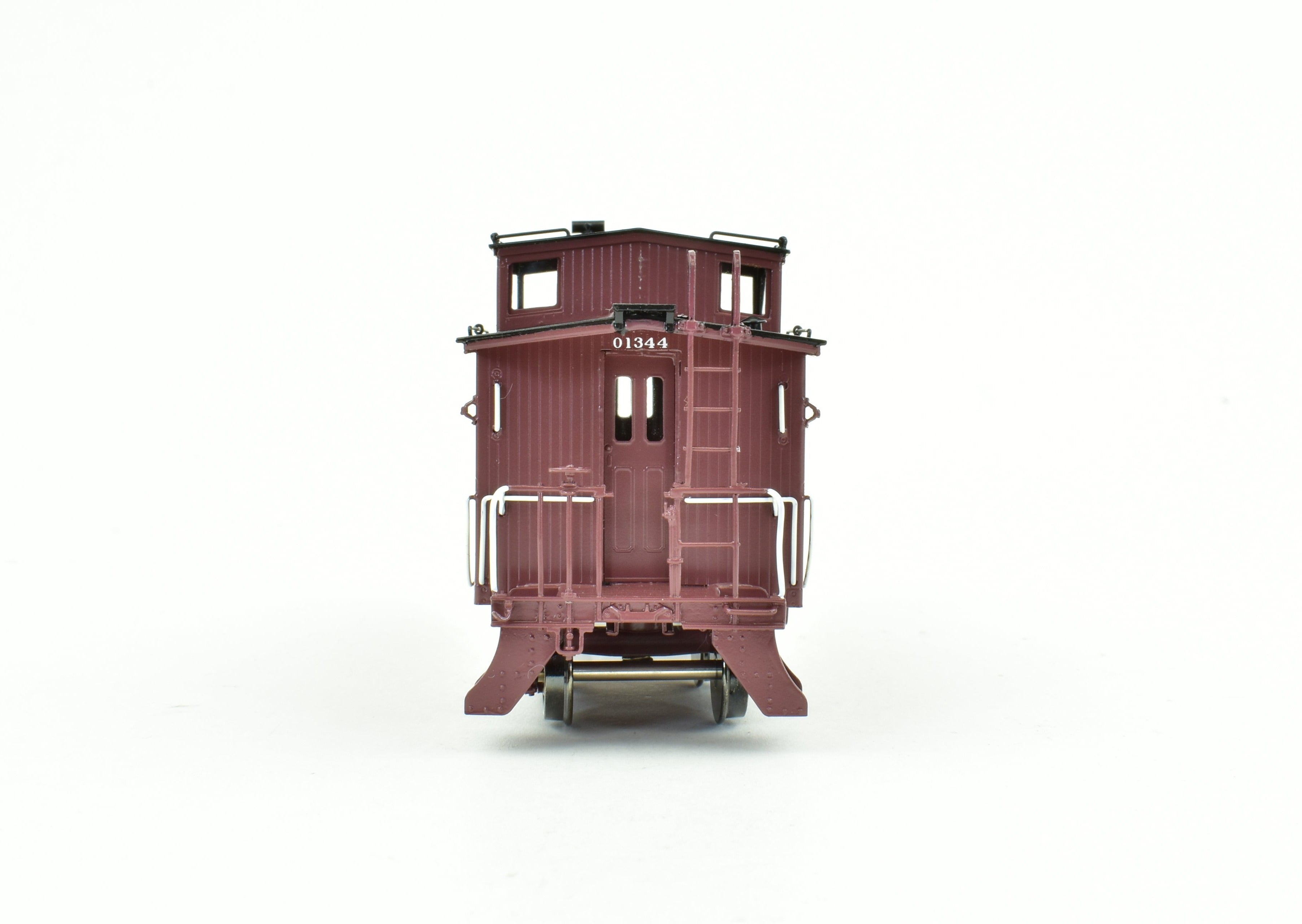 HO Scale Brass OMI Milwaukee Road 24' Wood Caboose by Overland Models
