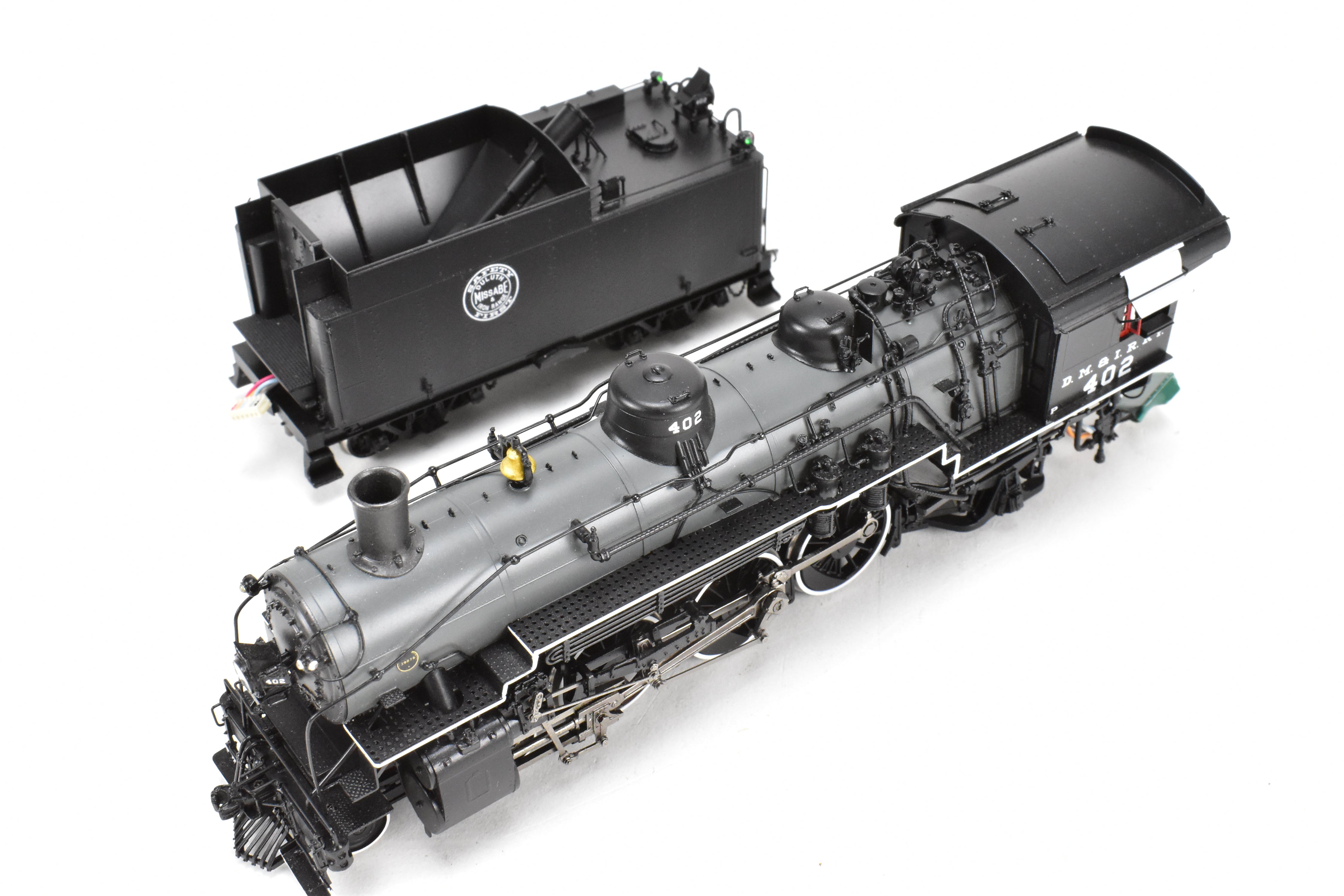 HO Brass DVP - DM&IR Class P 4-6-2 #402 Grey Boiler with TCS DDC and Sound