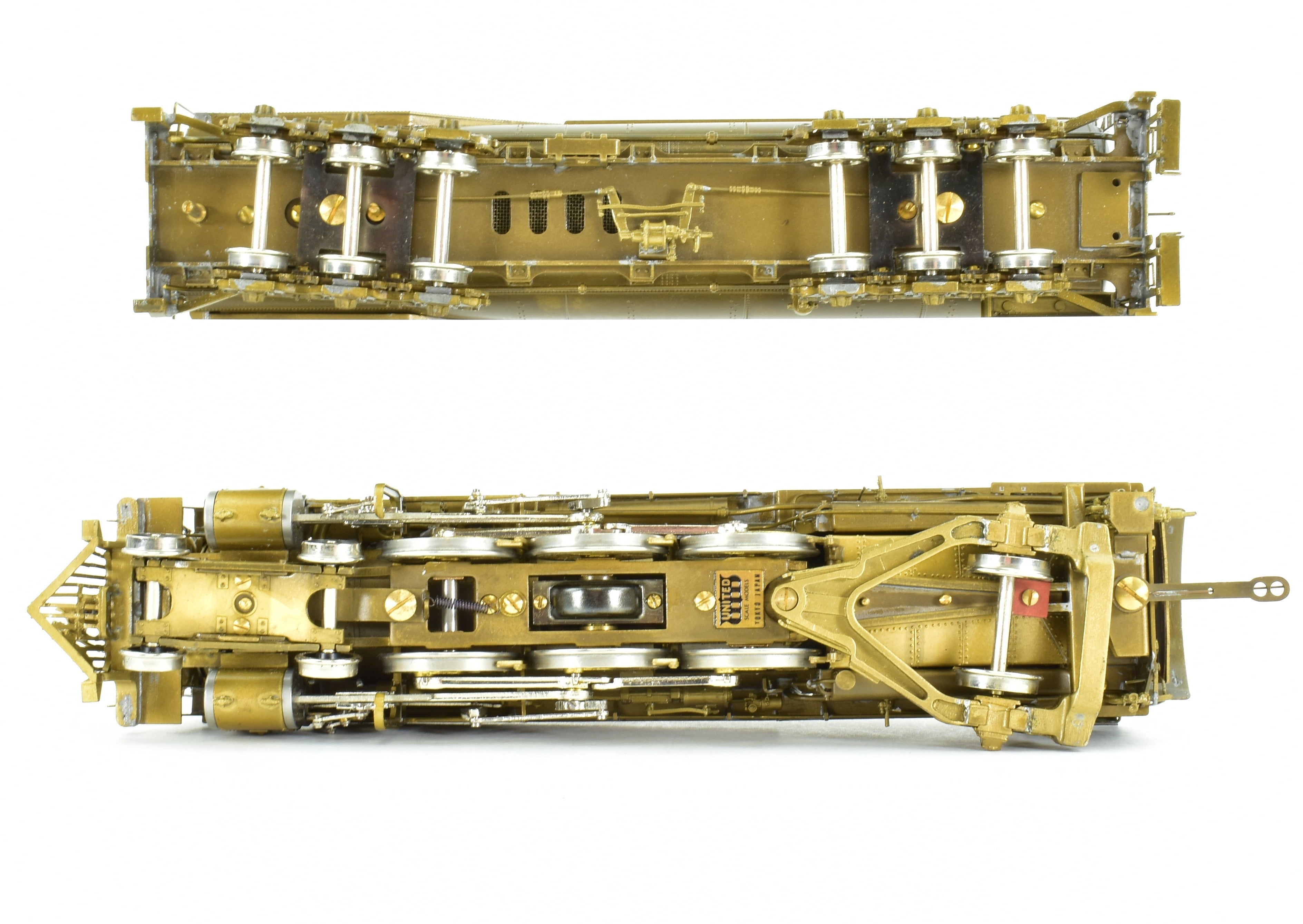 HO Scale Brass Pacific Fast Mail Model - United C&O - Chesapeake & Ohio 4-6-2 Class F-17 Pacific Crown, 1979 Production Run