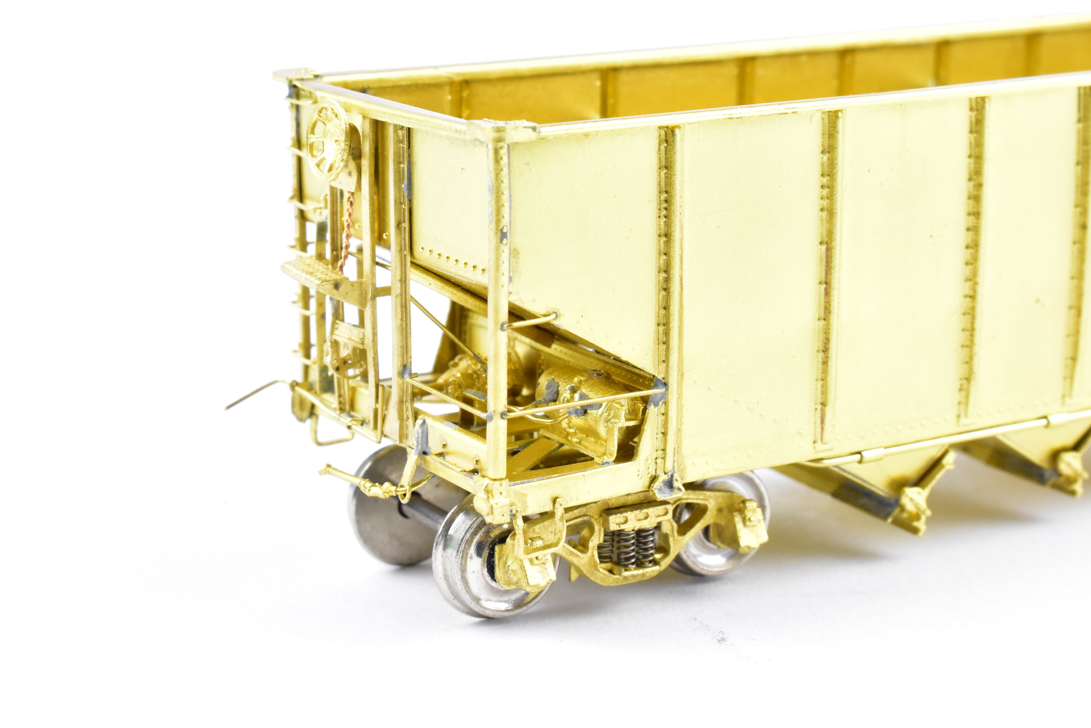 HO Scale Brass Quad Hopper Model by Overland Models, Inc. (OMI) - Chicago & North Western (C&NW) #60001 - 60999, As Originally Built