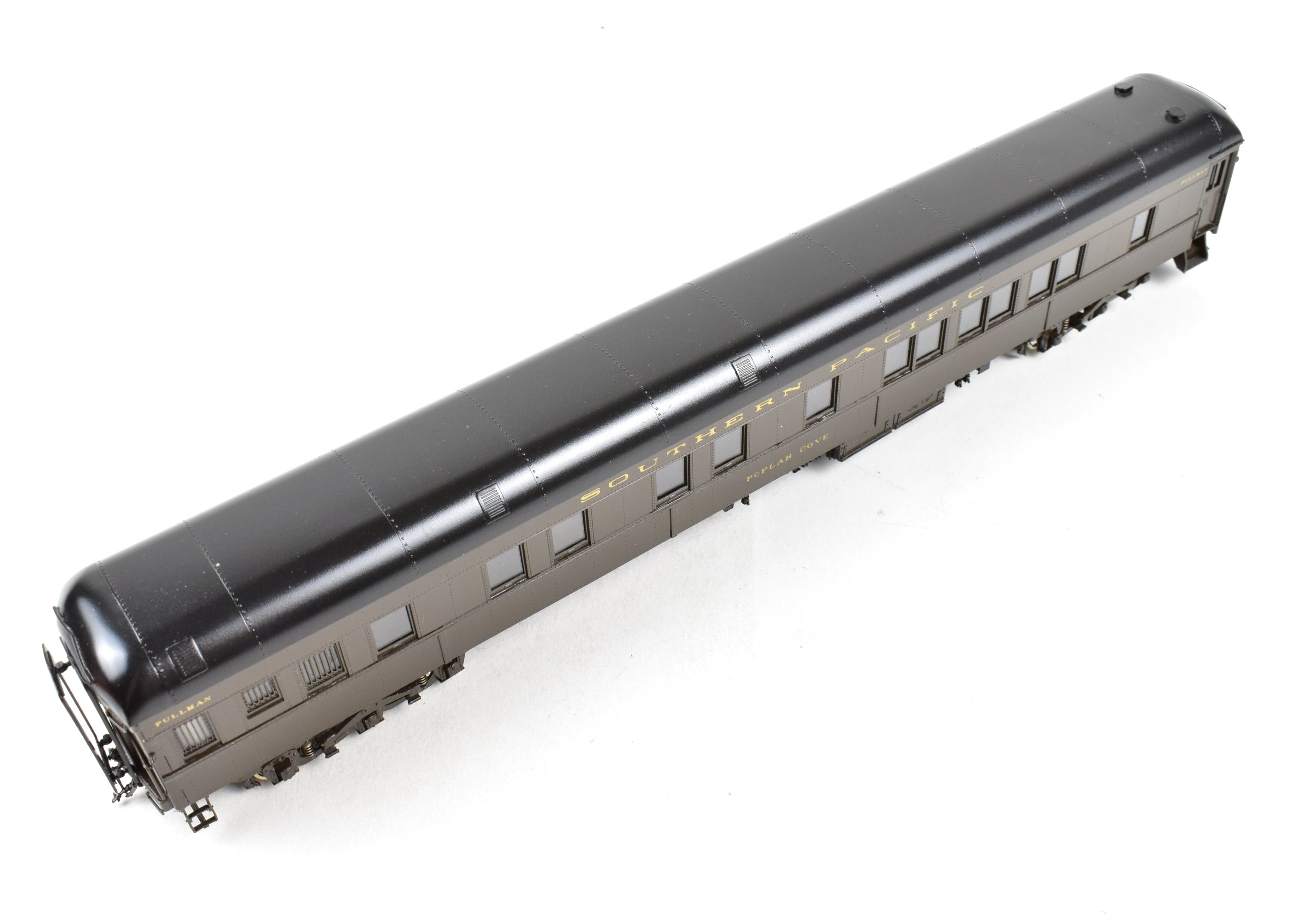 HO Scale Brass Model Train - Precision Scale Co. Pullman/Southern Pacific 80-Foot Sleeper 6-6 Plan 4060 FP Named Poplar Cove