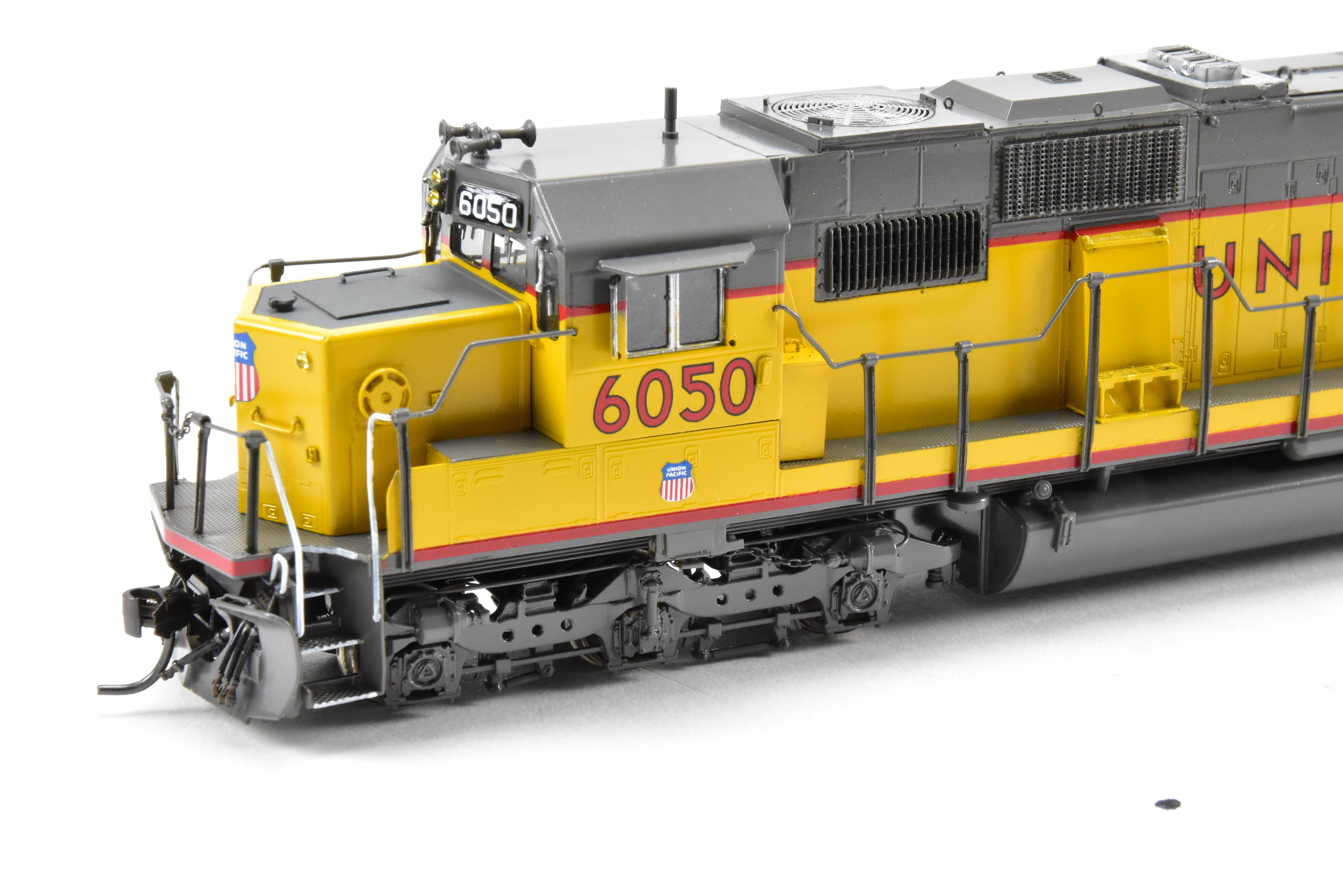 HO Scale Brass Union Pacific EMD SD60 Locomotive Model by Overland Models, Inc., Custom Painted with Road Number 6050