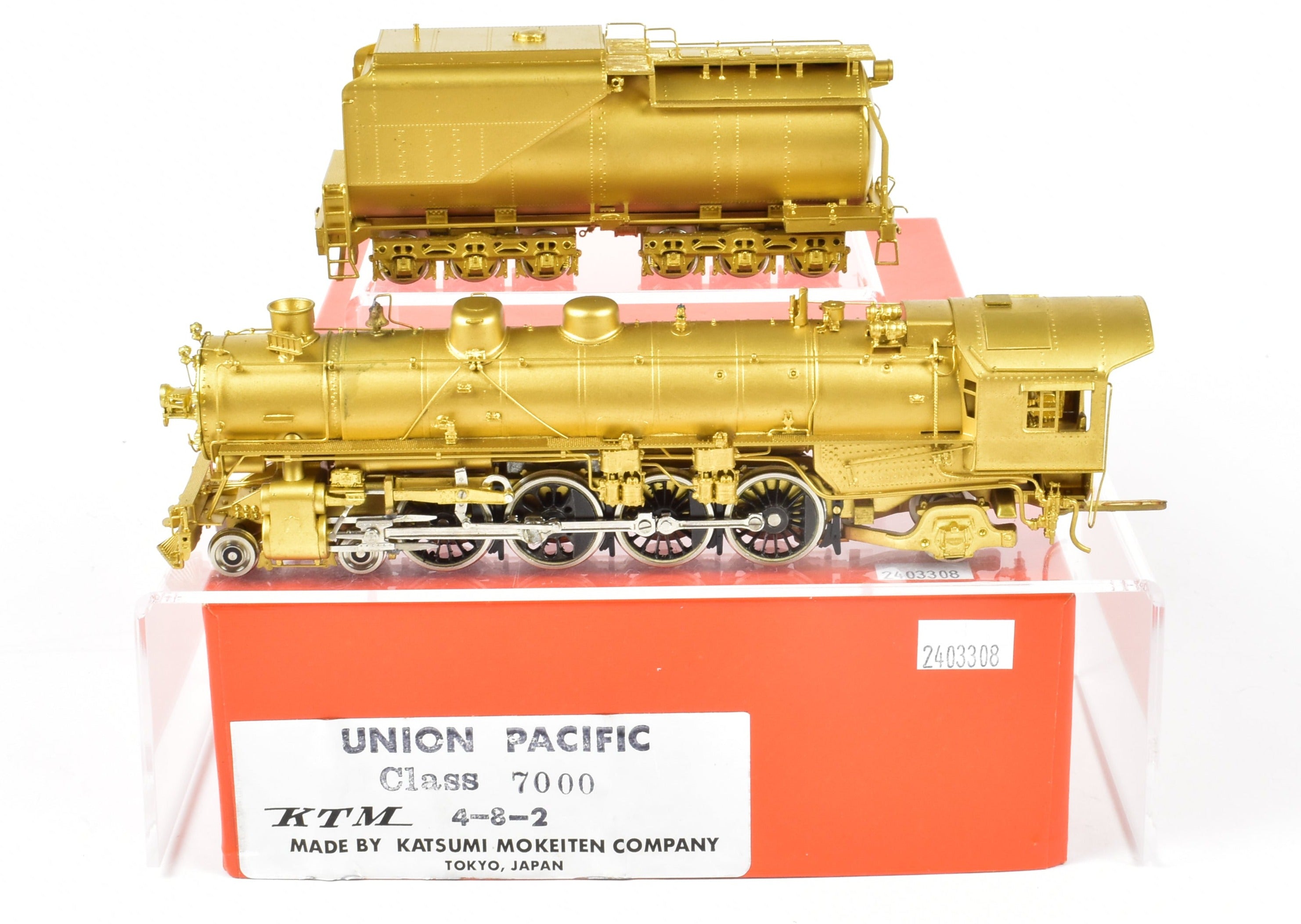 HO Brass Precision Scale Co. Union Pacific Class 7000 4-8-2 Improved Model